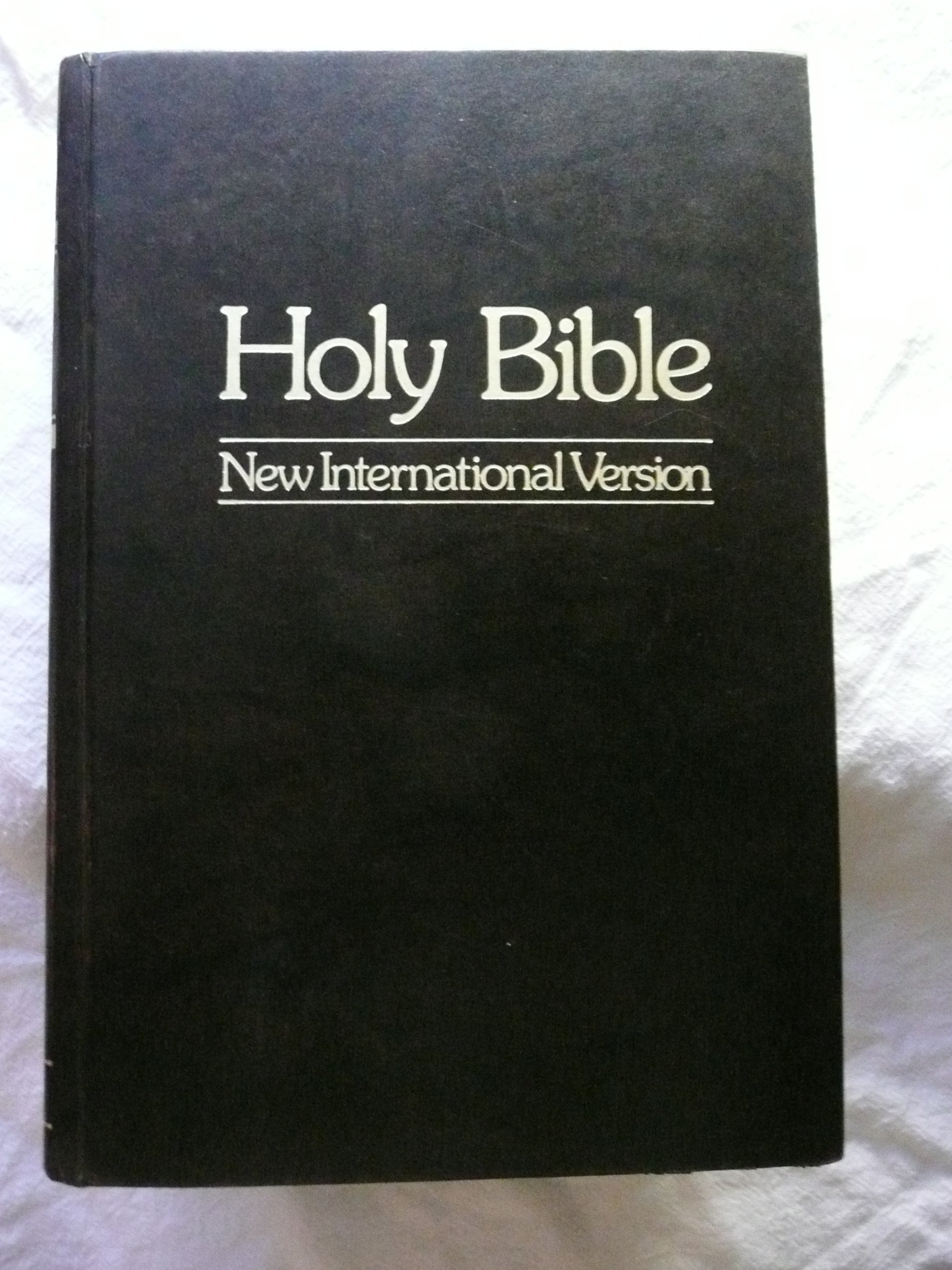 Holy Bible, New International Version, Zondervan 1984 used book depot