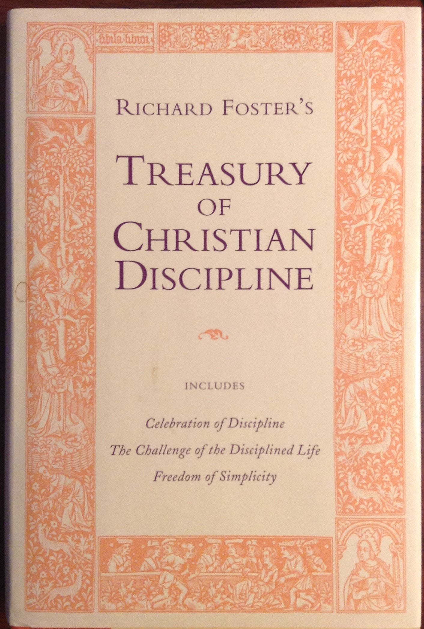 Richard Foster's Treasury of Christian Discipline used book depot