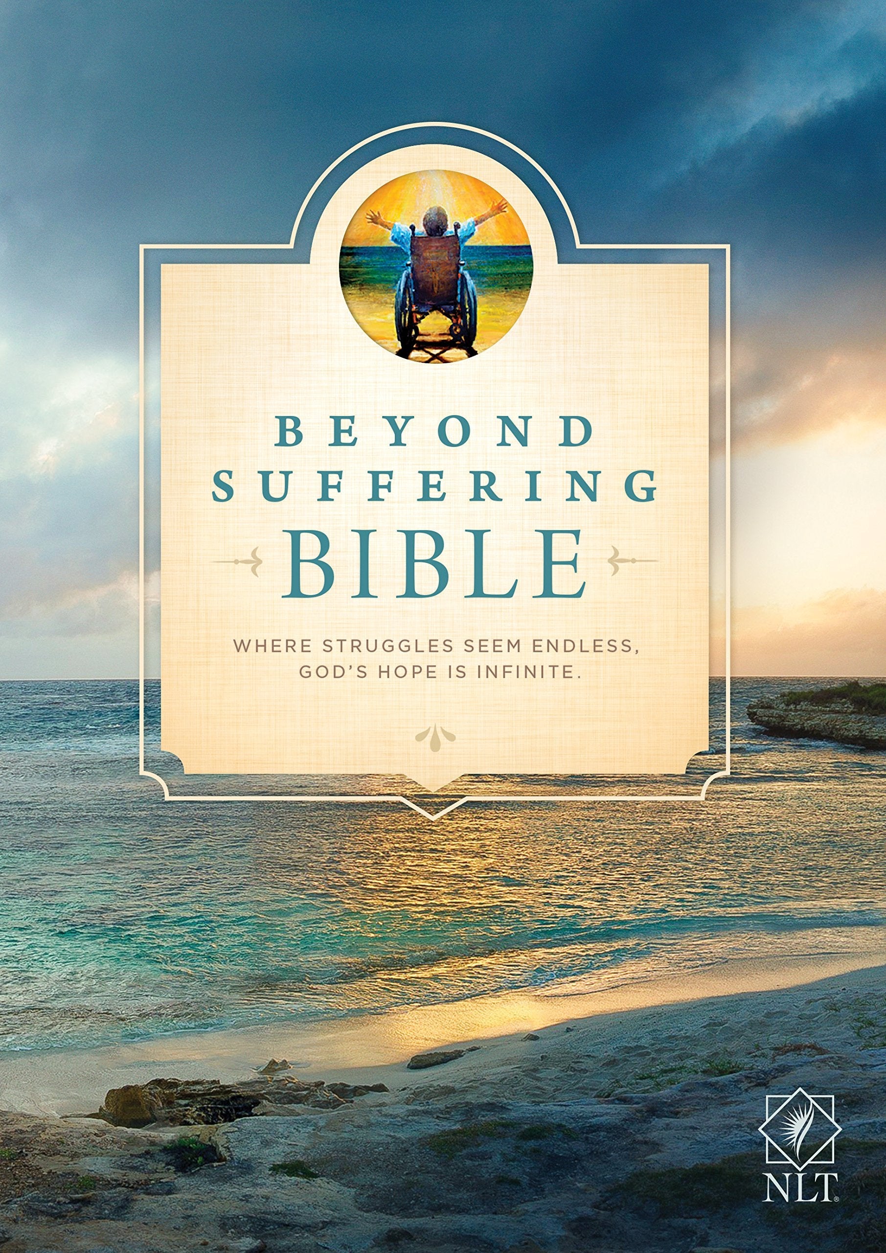 Beyond Suffering Bible NLT (Softcover): Where Struggles Seem Endless, God's Hope Is Infinite used book depot