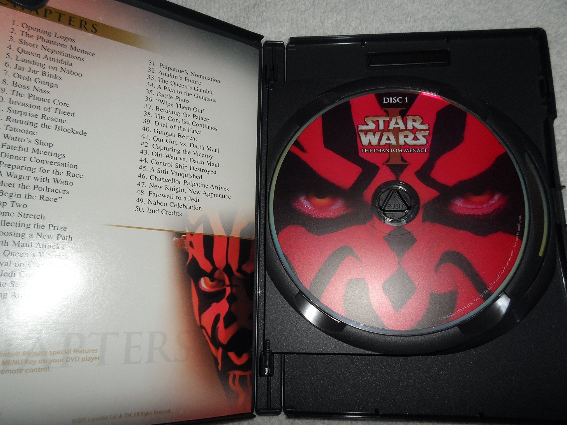 Star Wars: Episode I - The Phantom Menace (Widescreen Edition) used book depot