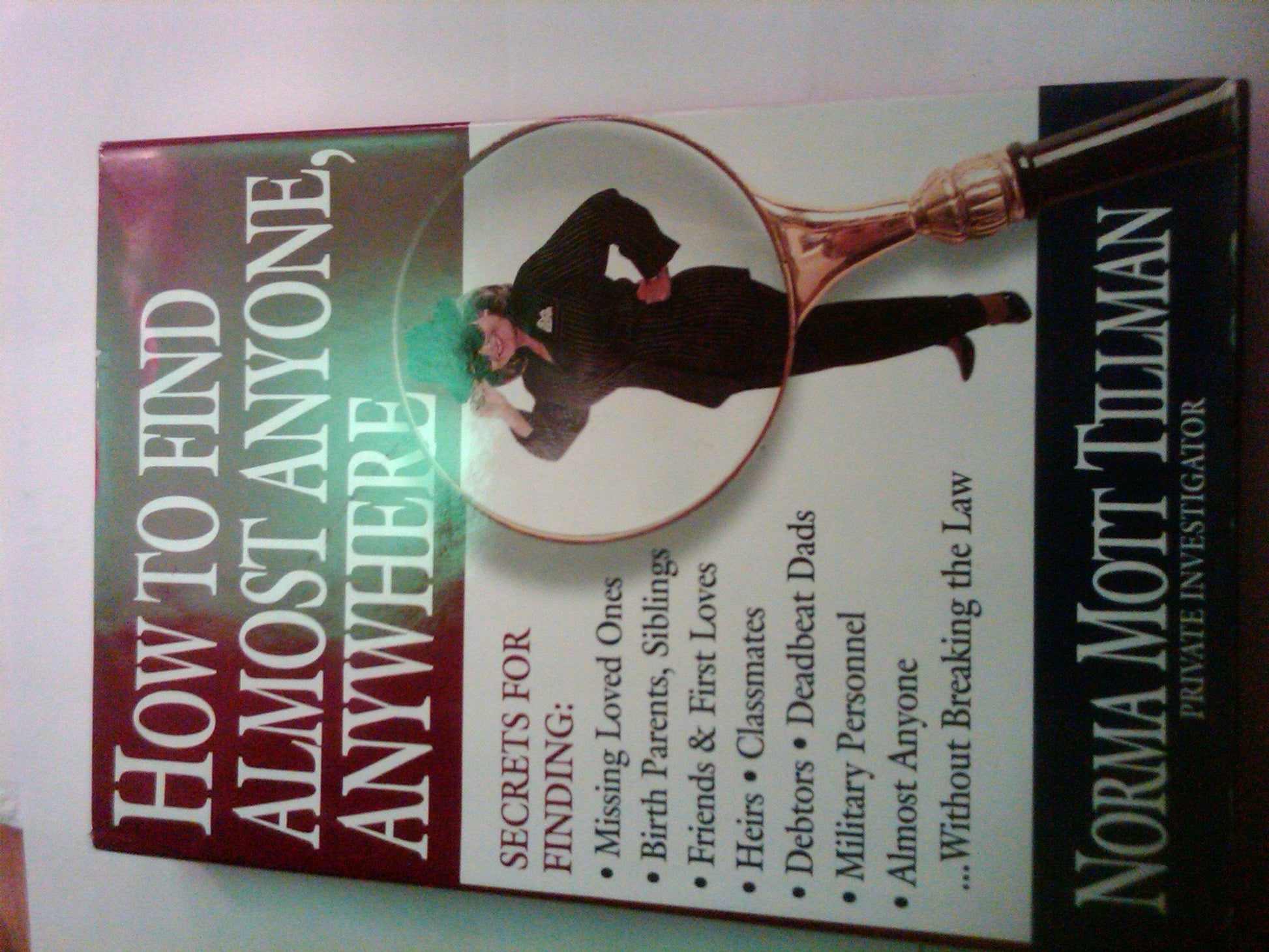 How to Find Almost Anyone, Anywhere used book depot