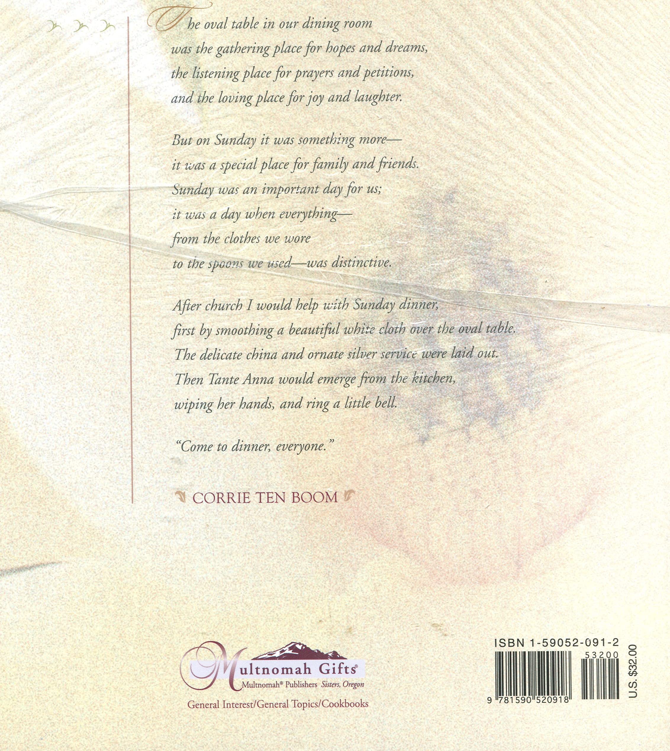 A Return to Sunday Dinner