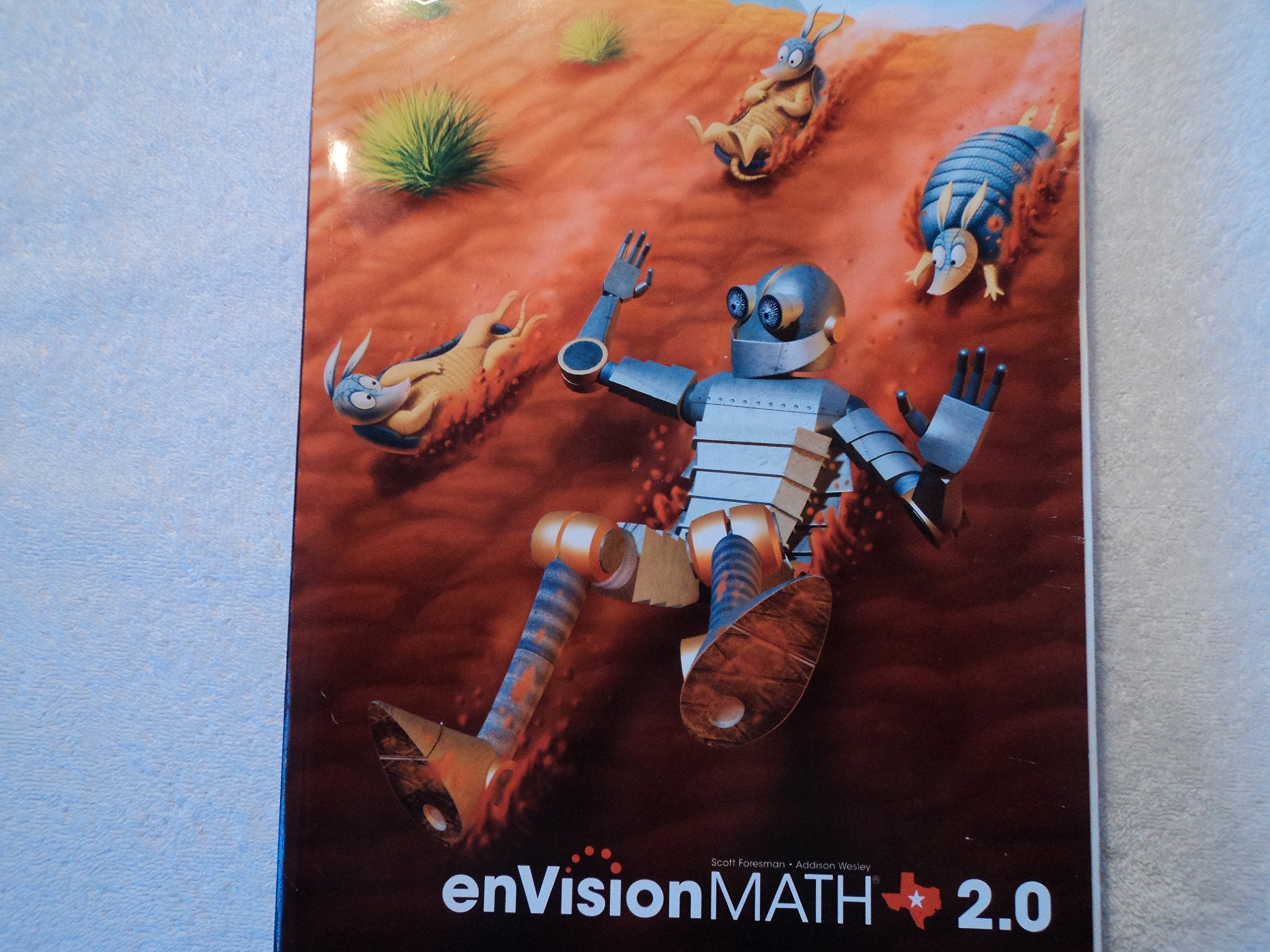 Pearson Texas, enVision MATH 2.0, Grade 3, Volume 2, Topics 9-16, 9780328767281, 032876728x used book depot