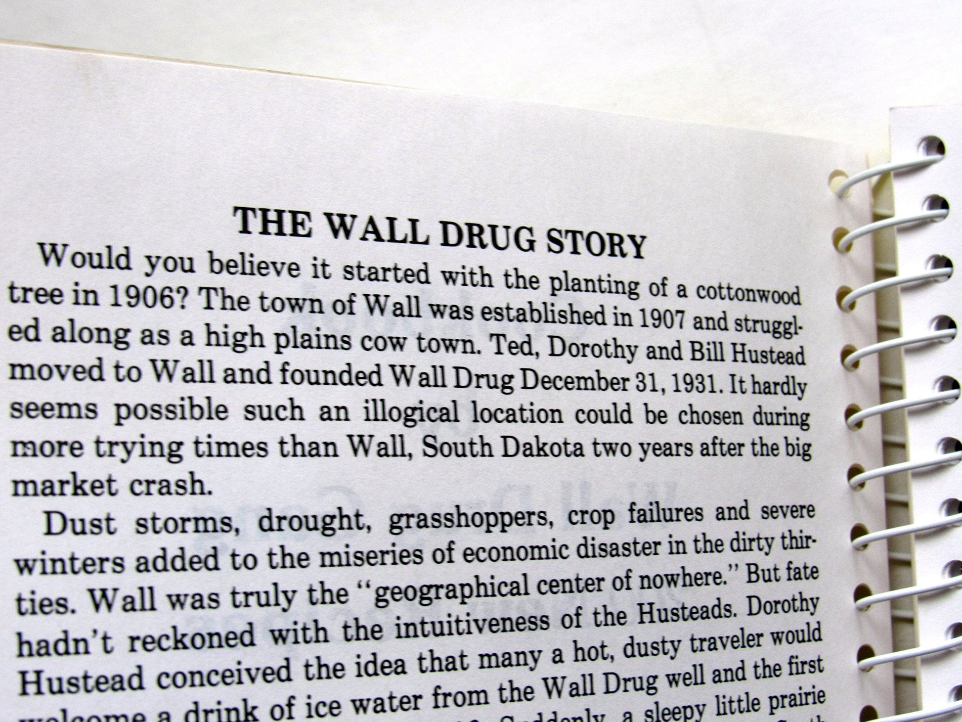 Cookbook By Wall Drug Gang: 200 New Recipes used book depot