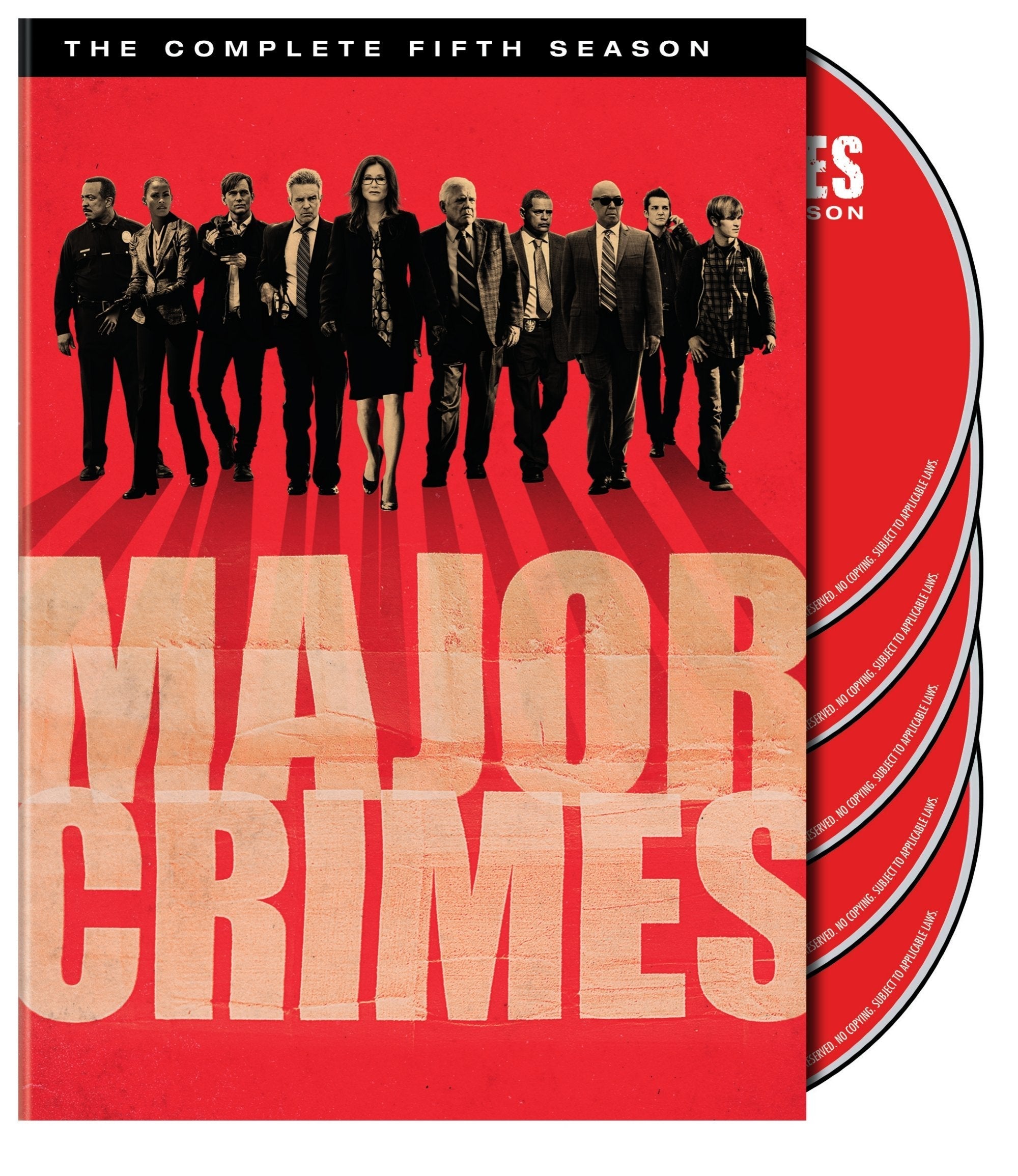 Major Crimes: The Complete Fifth Season S5 (DVD) used book depot