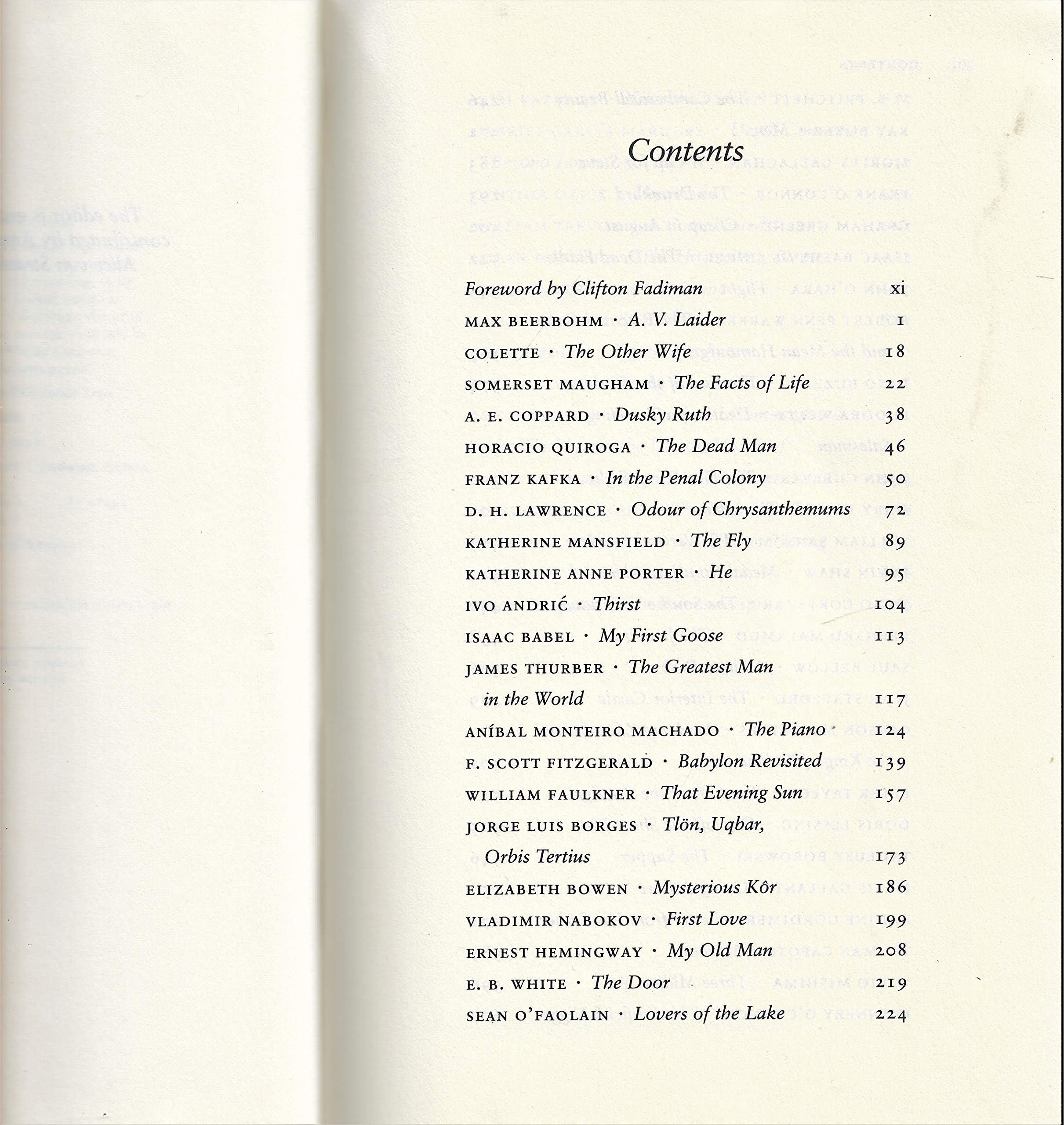 The World of the Short Story: A 20th Century Collection