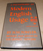 A Dictionary of Modern English Usage Second Edition [Hardcover] Fowler, H W