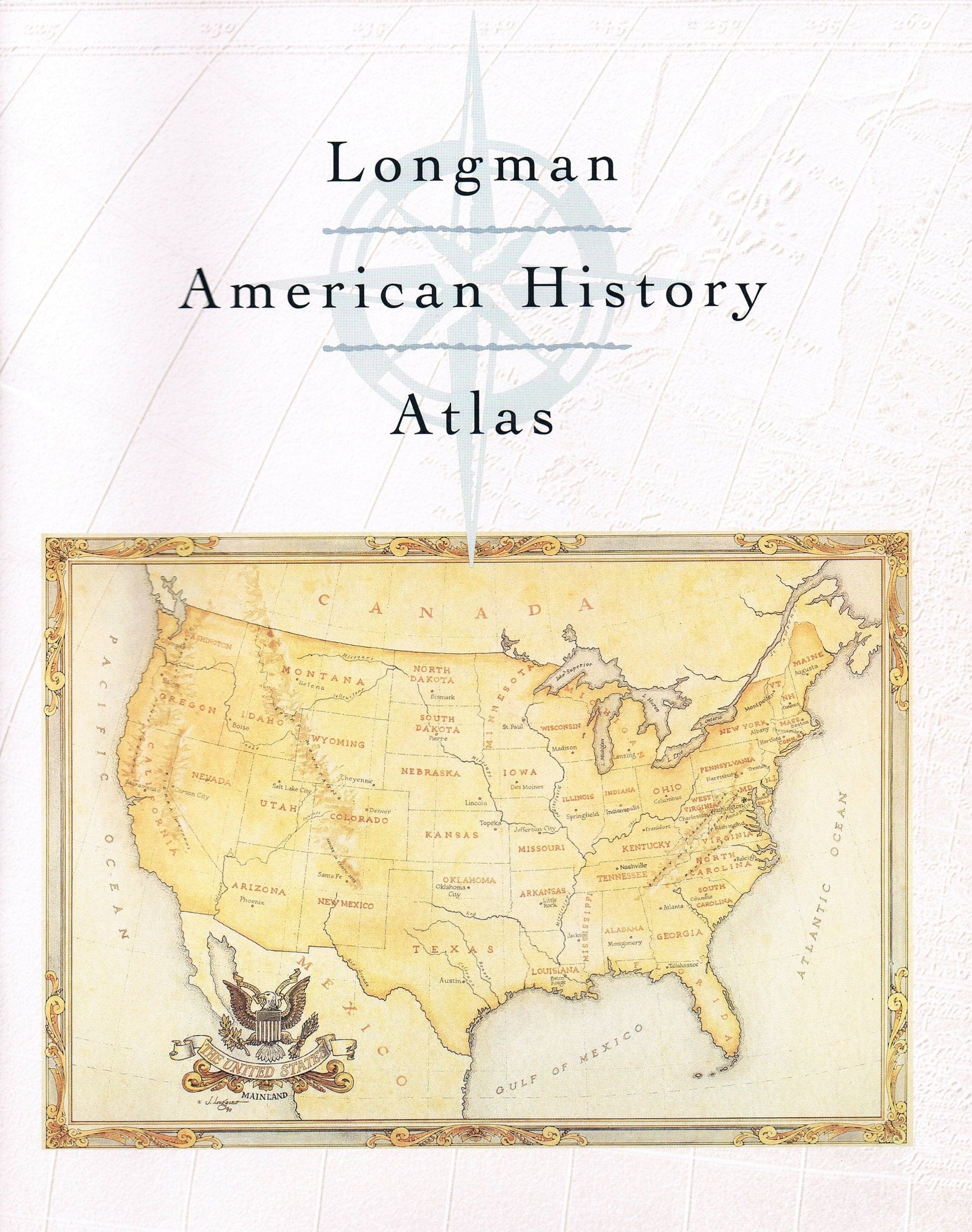 Longman American History Atlas used book depot