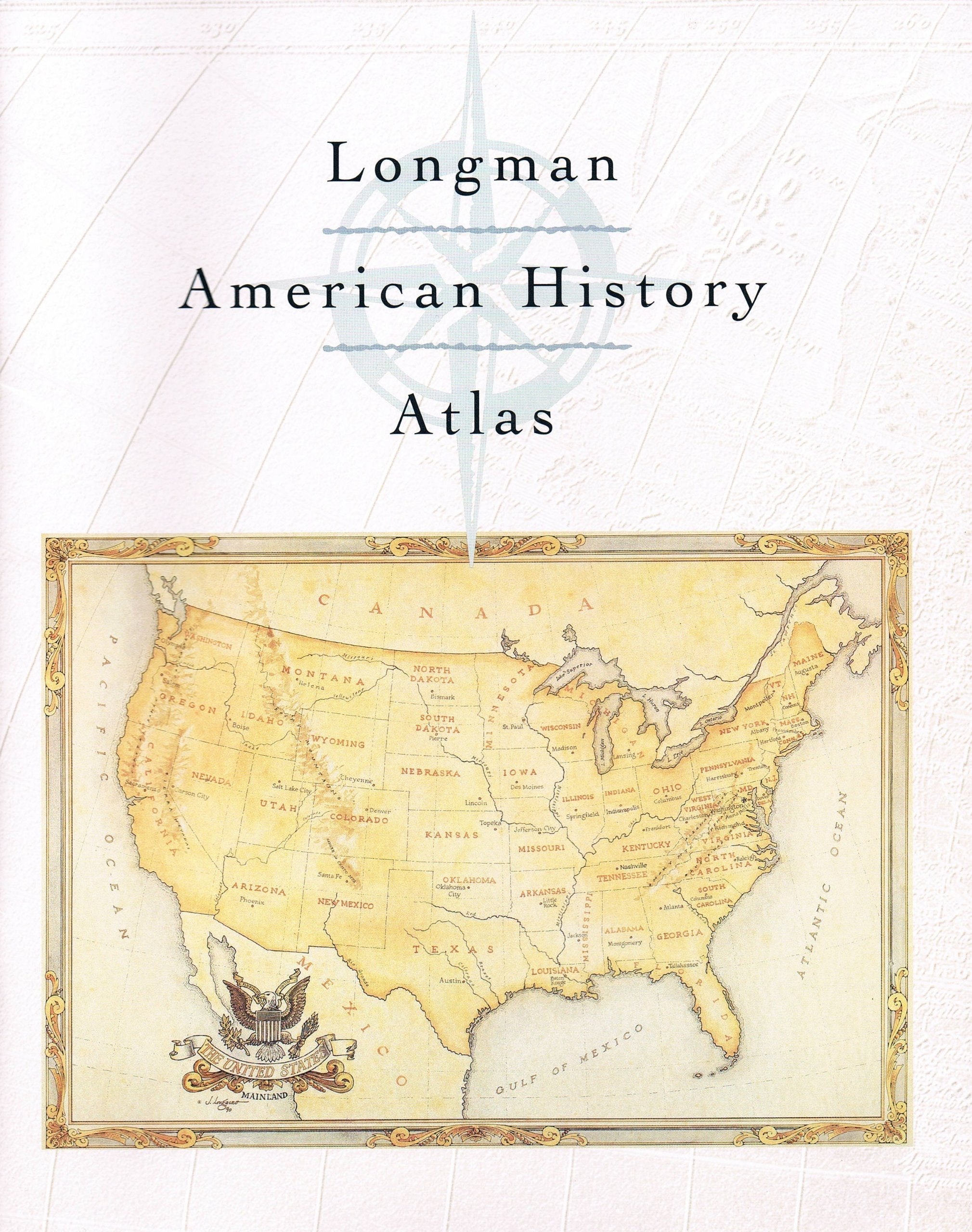 Longman American History Atlas used book depot