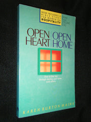Open Heart, Open Home: How to Find Joy Through Sharing Your Home with Others used book depot