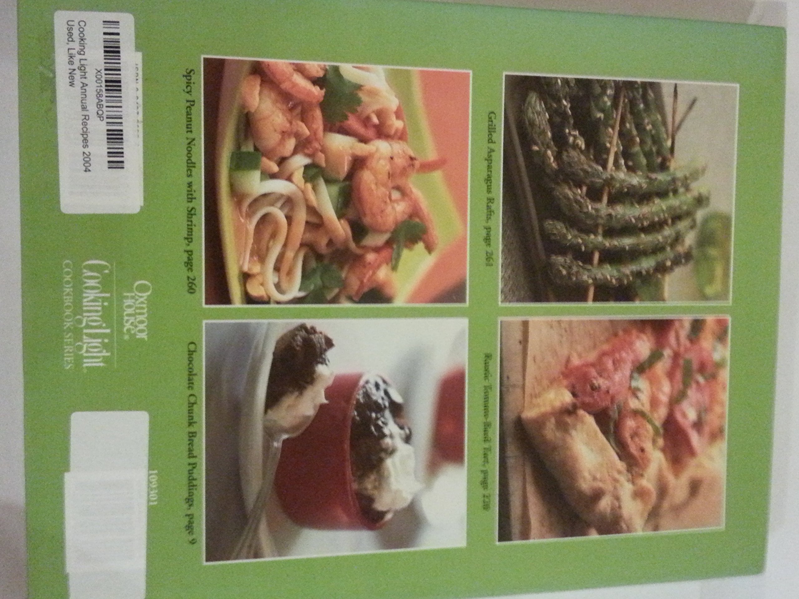 Cooking Light Annual Recipes 2004 (Cooking Light Cookbook) used book depot