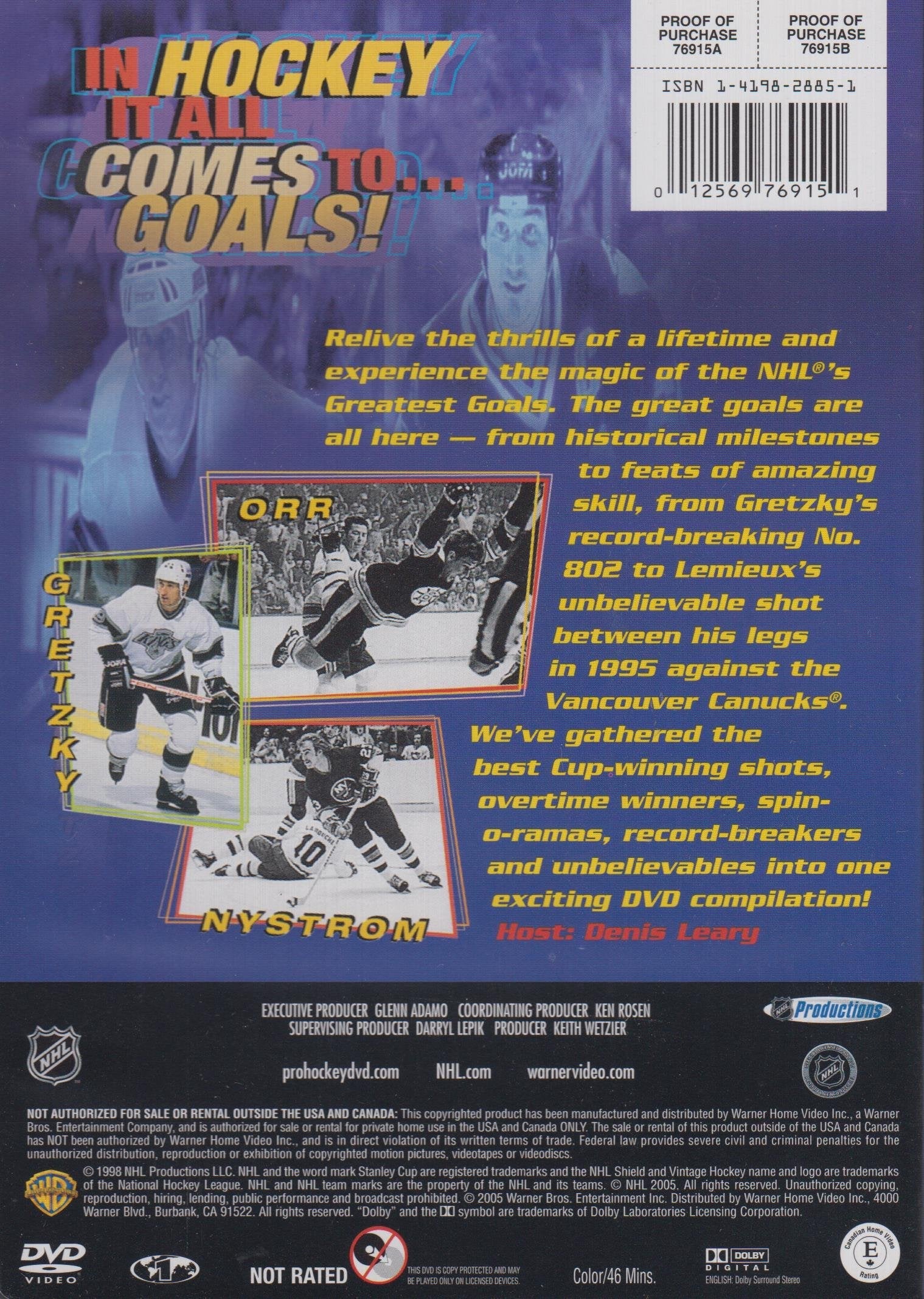 NHL's Greatest Goals (Vintage Hockey Collection) [DVD] used book depot