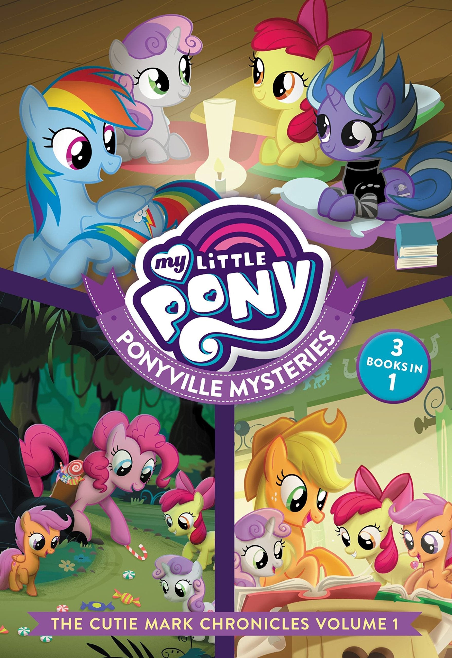 My Little Pony: Ponyville Mysteries: The Cutie Mark Chronicles Volume 1 used book depot