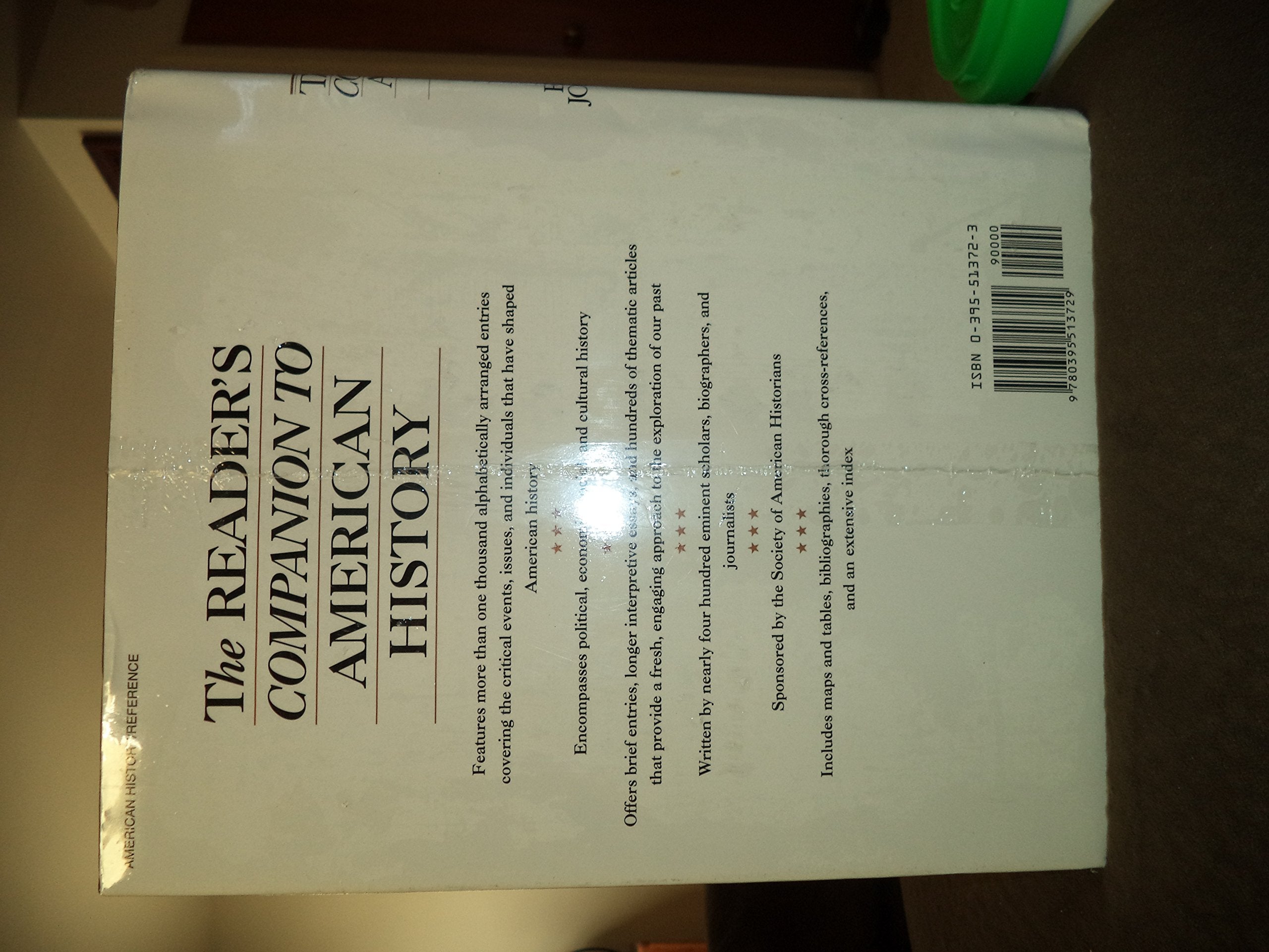 The Reader's Companion to American History