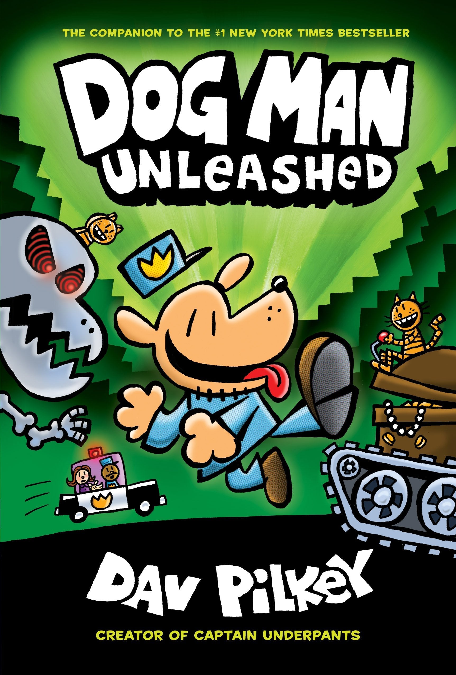 Dog Man Unleashed: From the Creator of Captain Underpants (Dog Man #2) used book depot