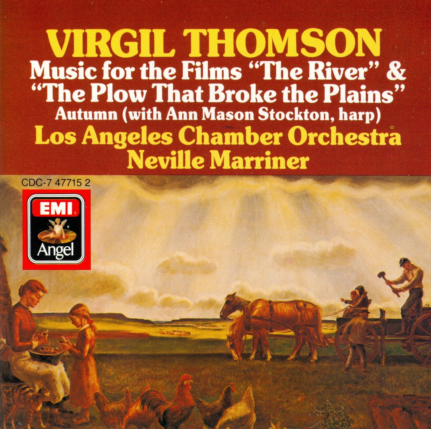 Virgil Thomson: Music for the Films "The River" & "The Plow That Broke the Plains" used book depot