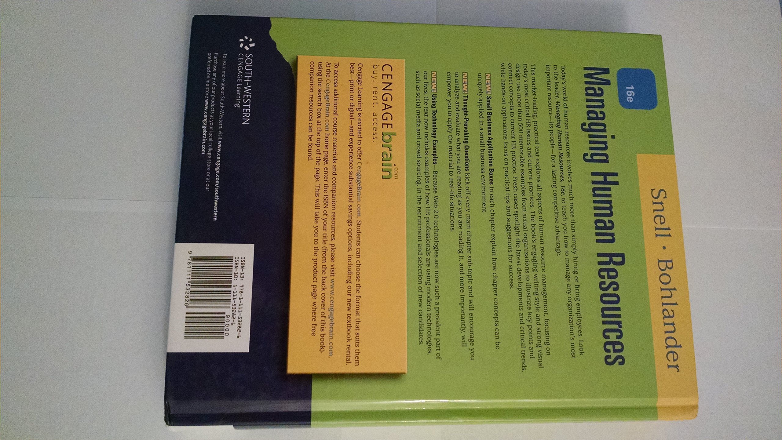 Managing Human Resources used book depot