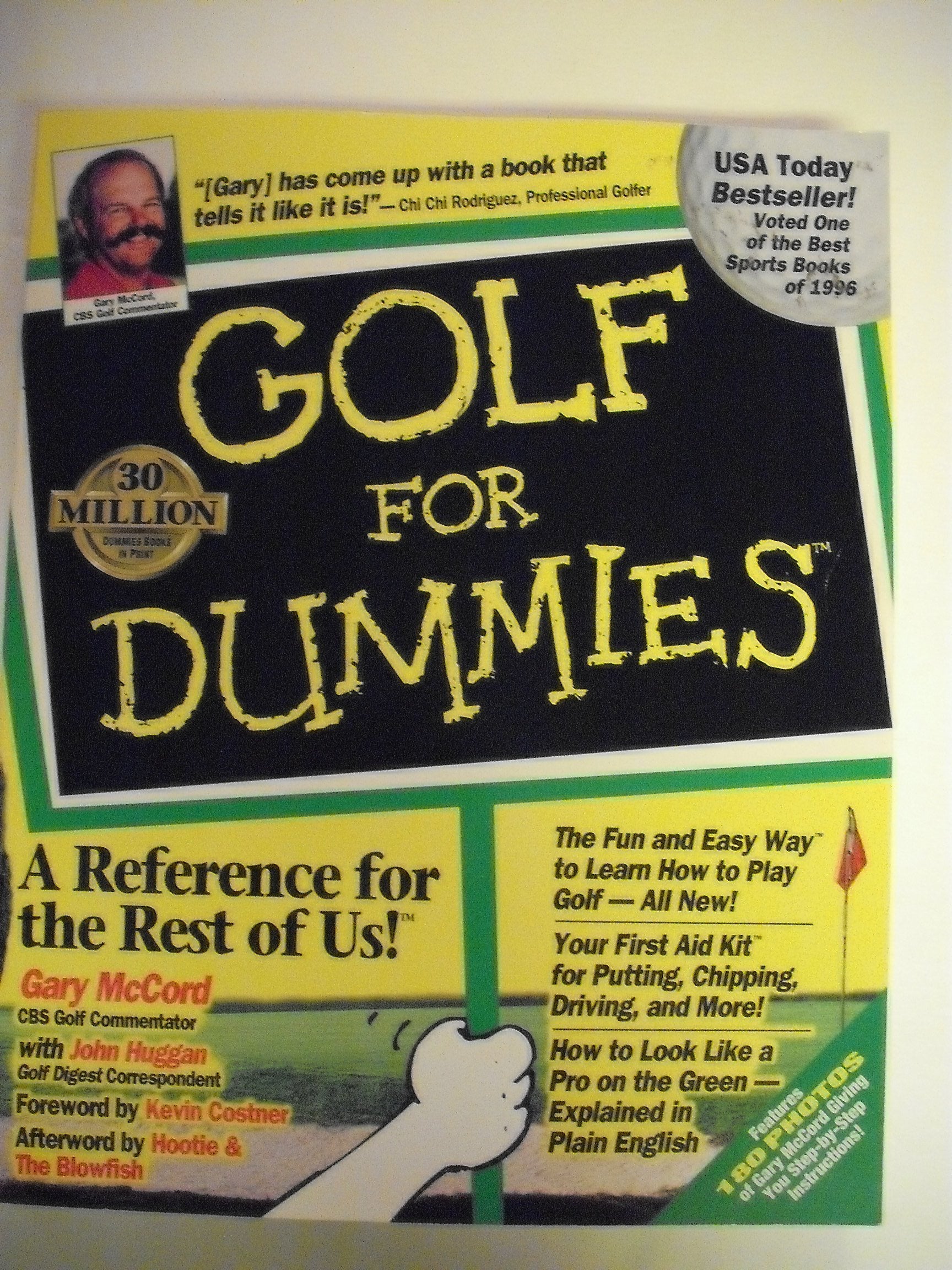 Golf For Dummies used book depot