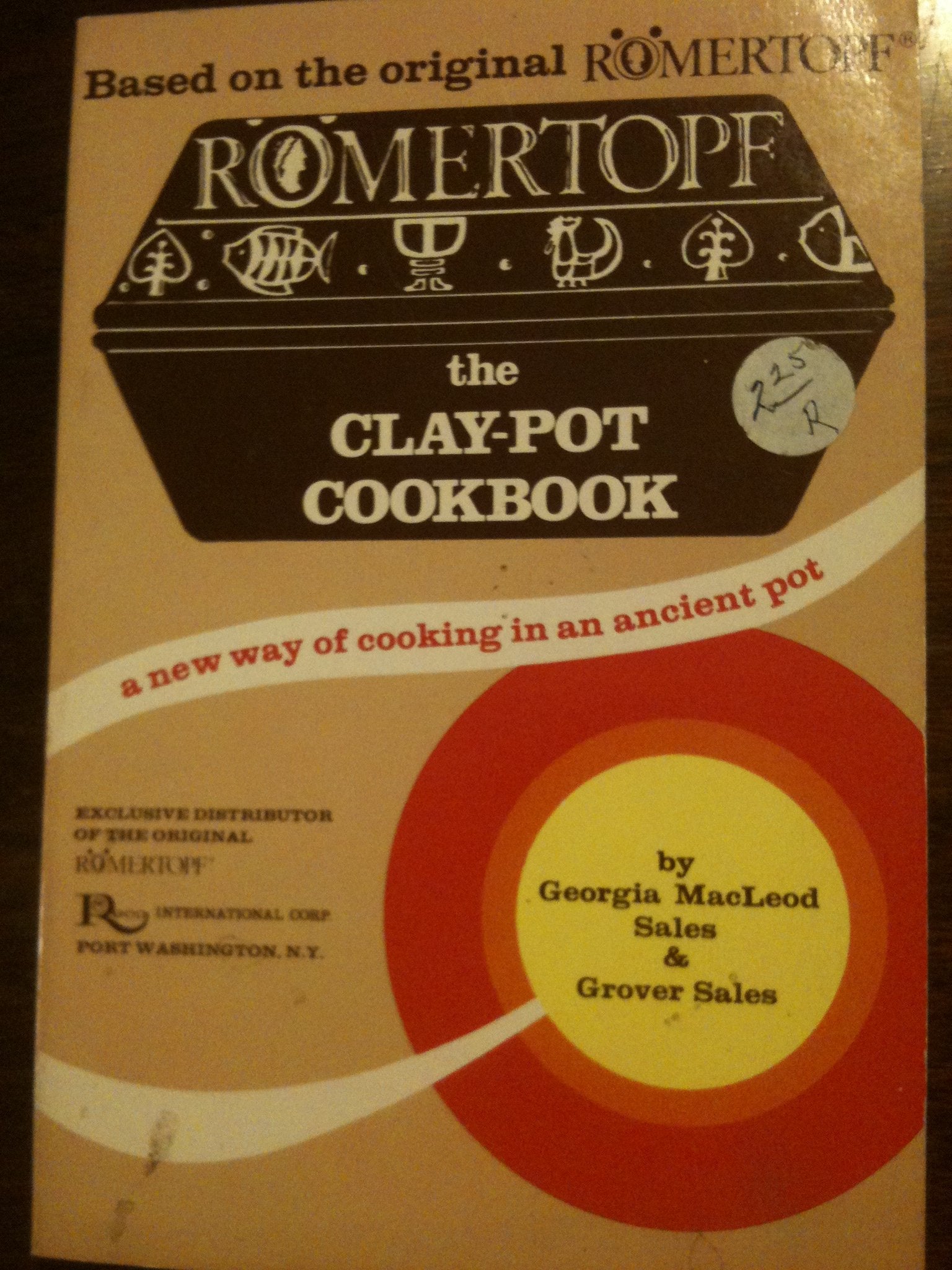 The Clay Pot Cookbook used book depot