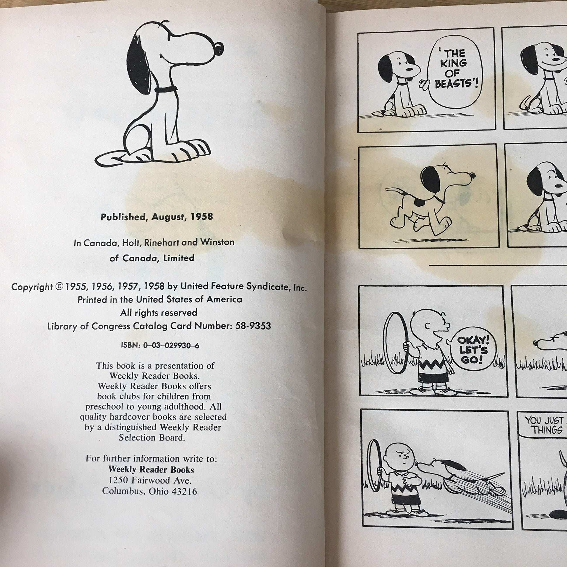 Snoopy used book depot