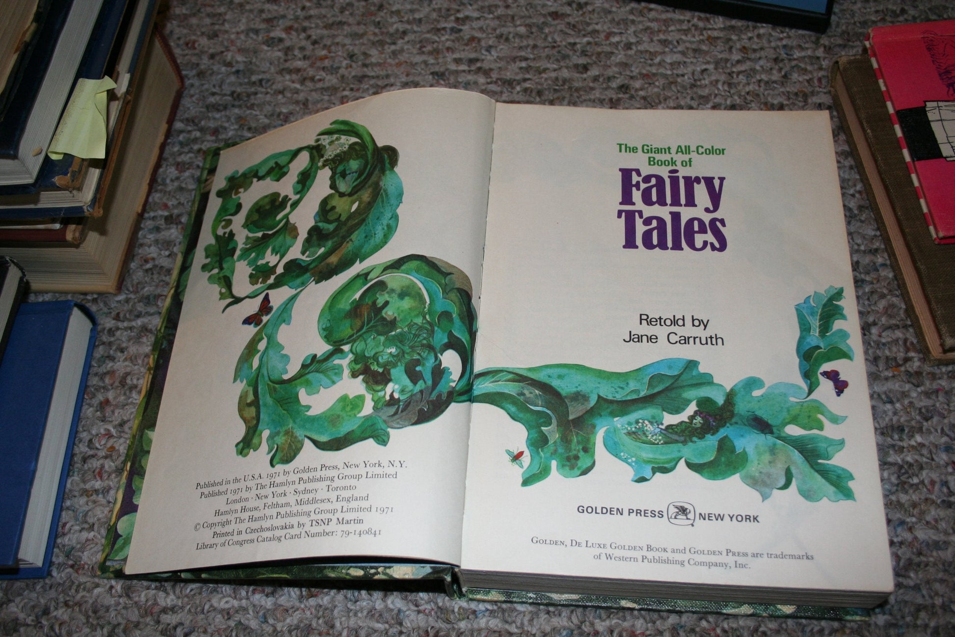 The Giant All-Color Book of Fairy Tales used book depot