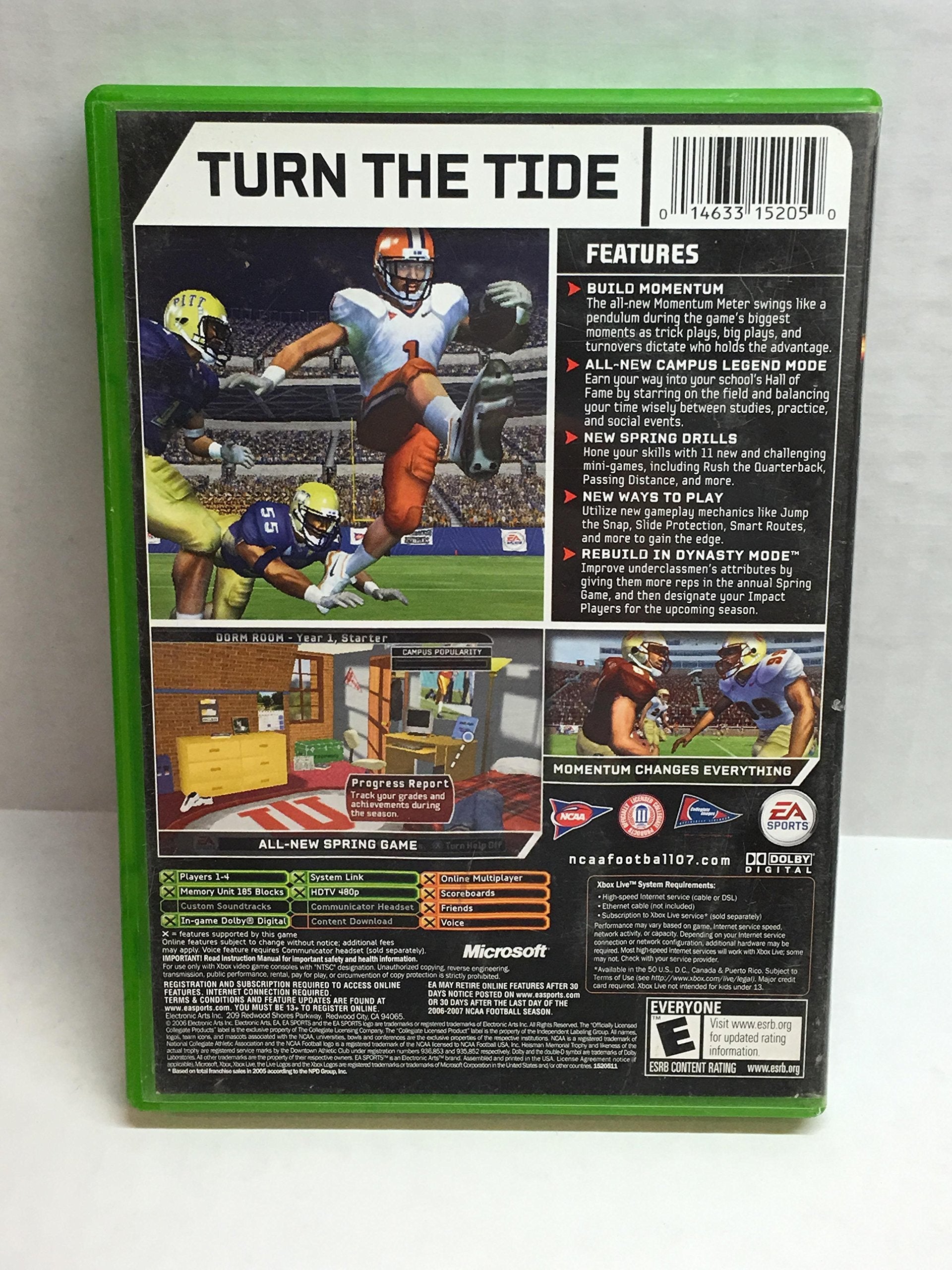 NCAA Football 2007 - Xbox used book depot