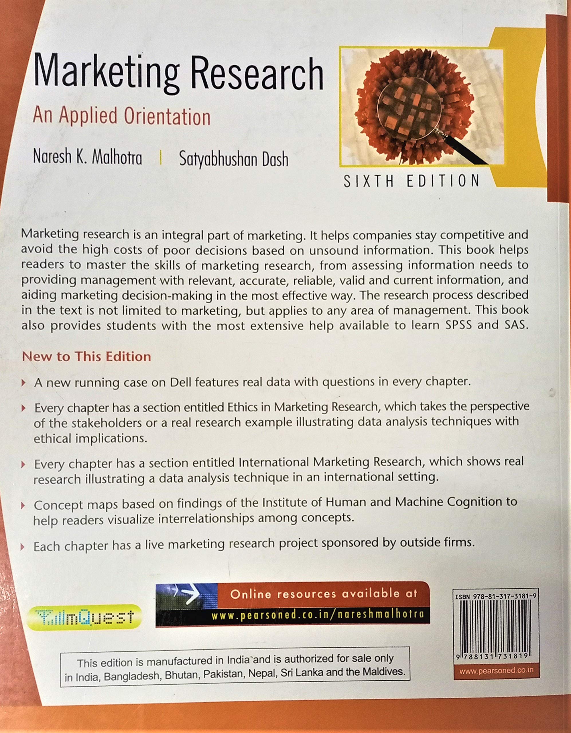 Marketing Research An Applied Orientation