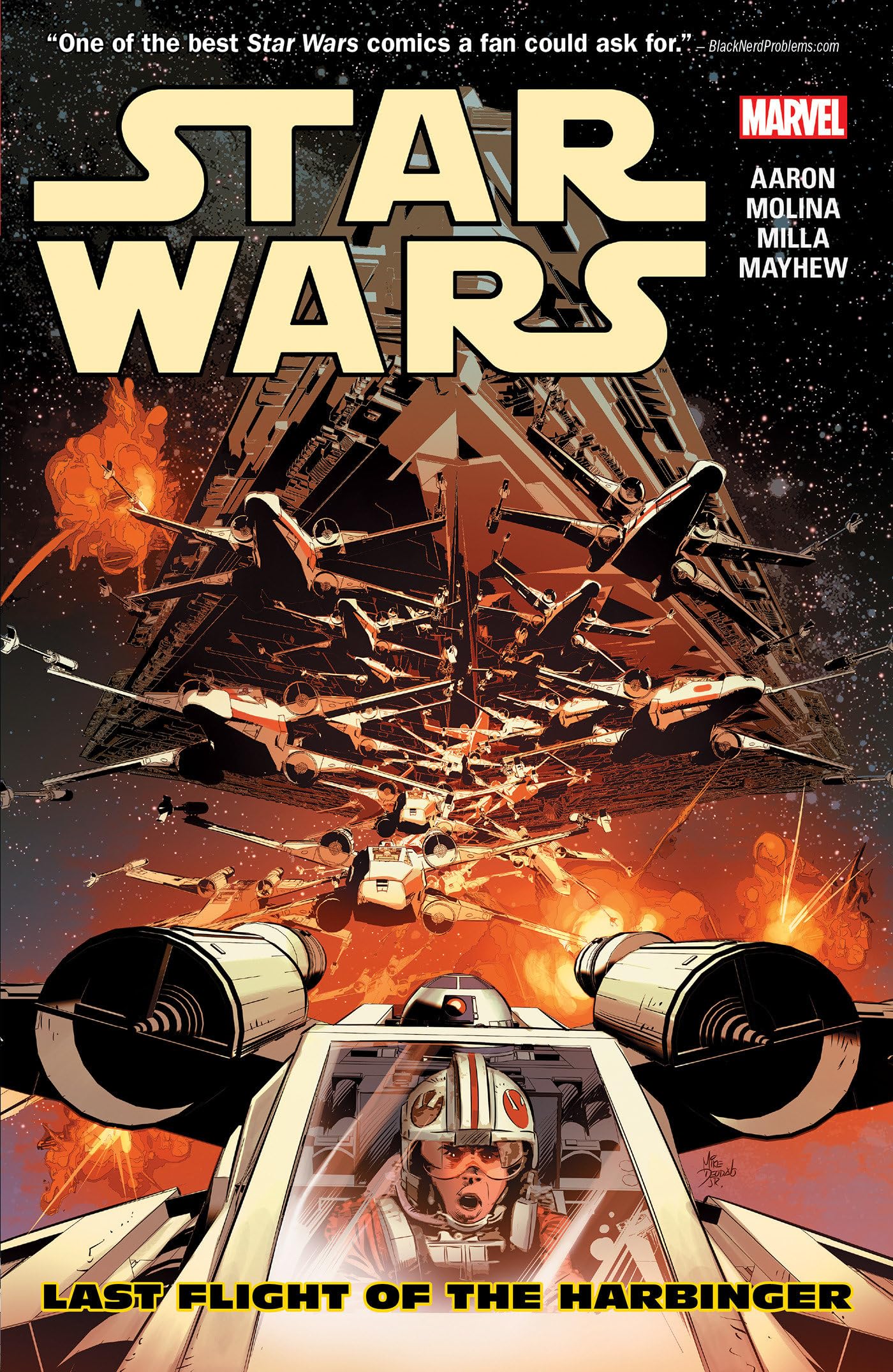 STAR WARS VOL. 4: LAST FLIGHT OF THE HARBINGER used book depot
