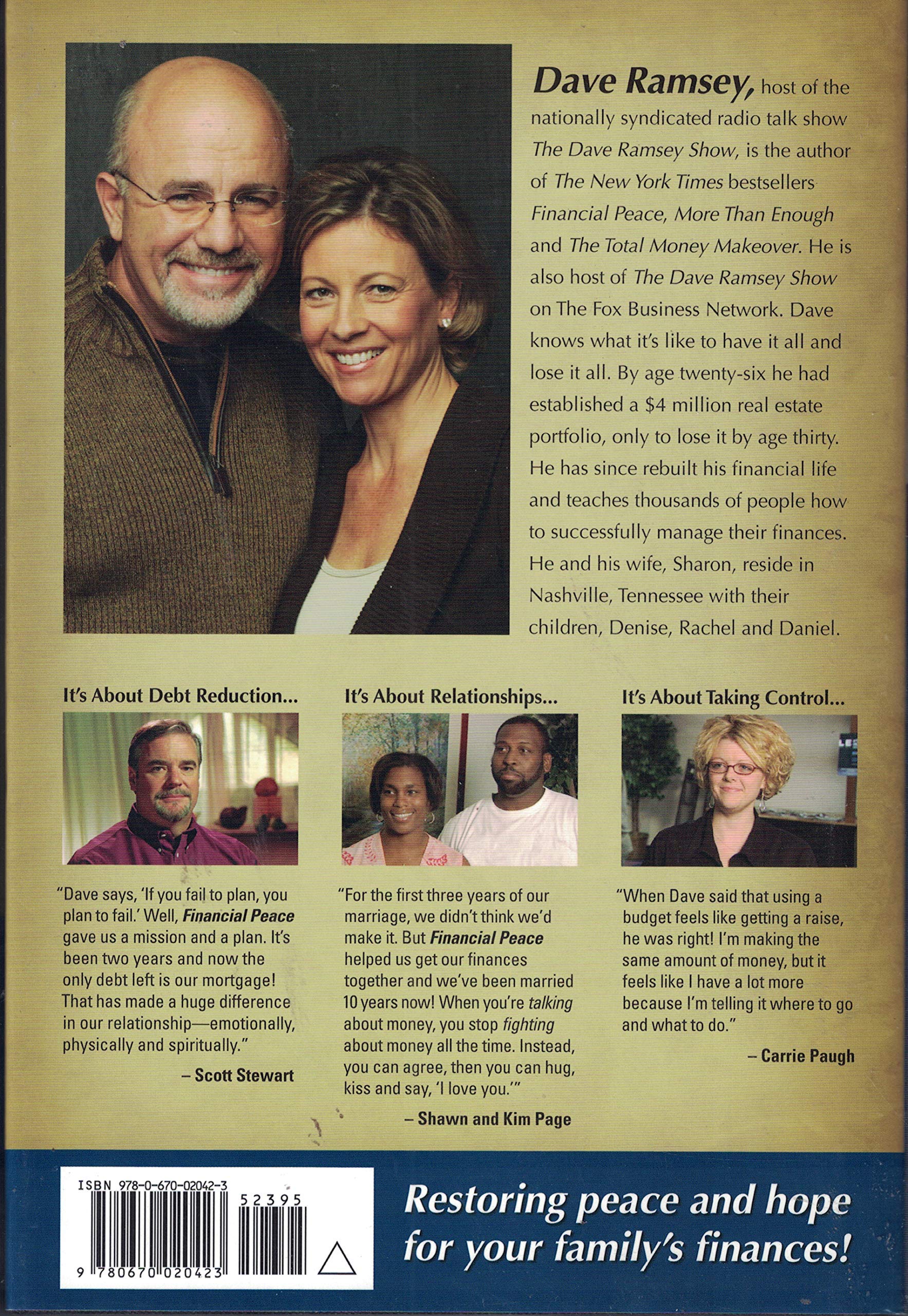 Financial Peace Revisited Publisher: Viking Adult; Revised edition