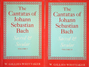 Cantatas of Johann Sebastian Bach: Sacred and Secular used book depot
