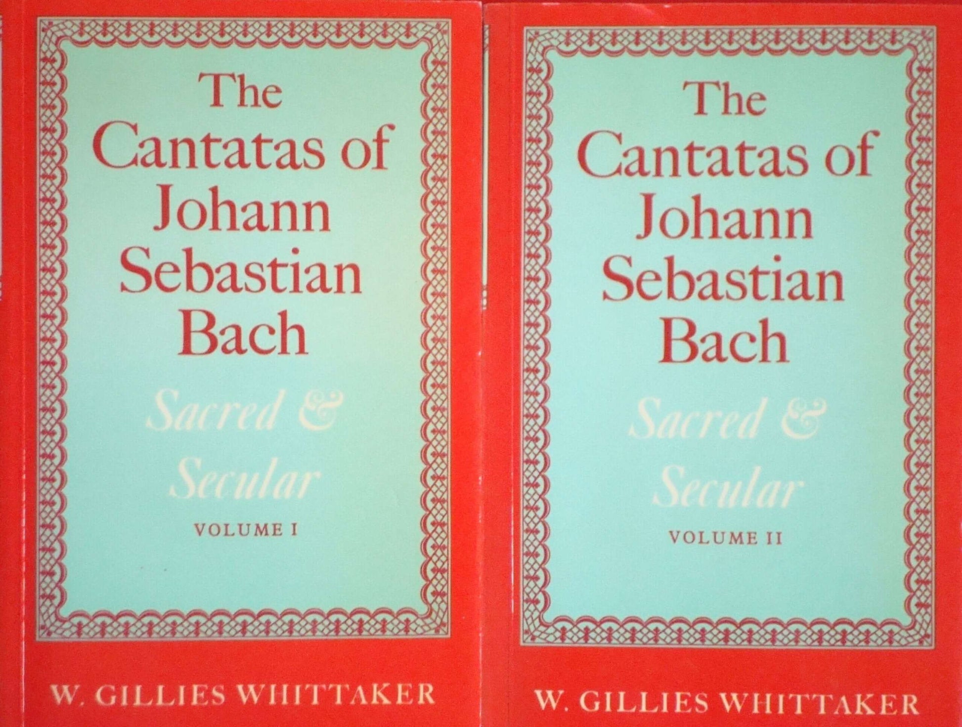 Cantatas of Johann Sebastian Bach: Sacred and Secular used book depot