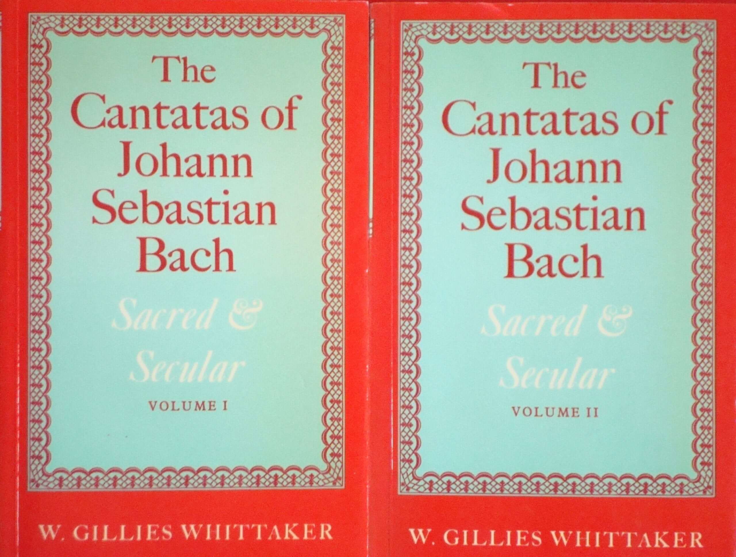 Cantatas of Johann Sebastian Bach: Sacred and Secular used book depot