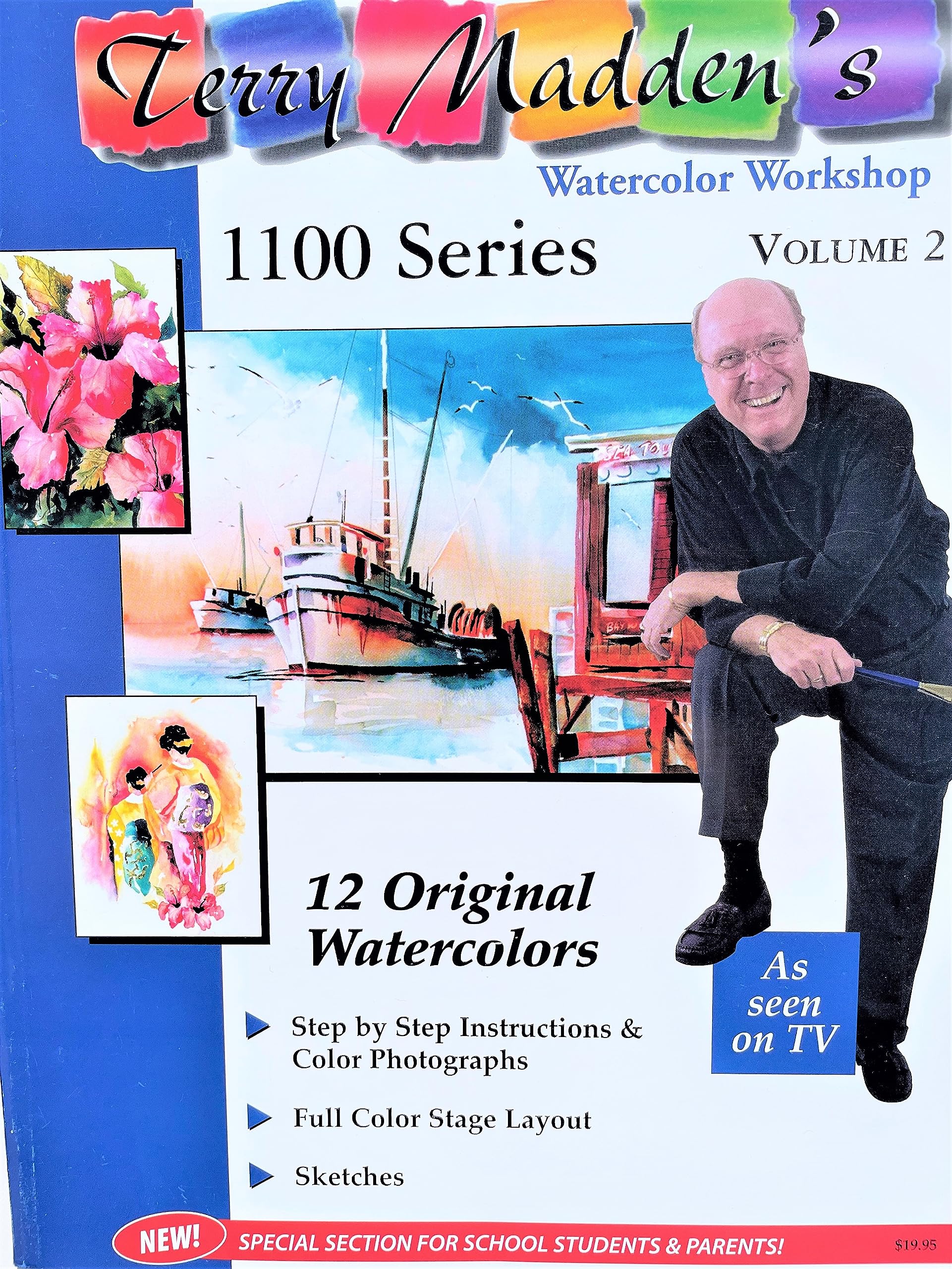 Terry Madden's Watercolor Workshop (1100 Series Volume 2) used book depot