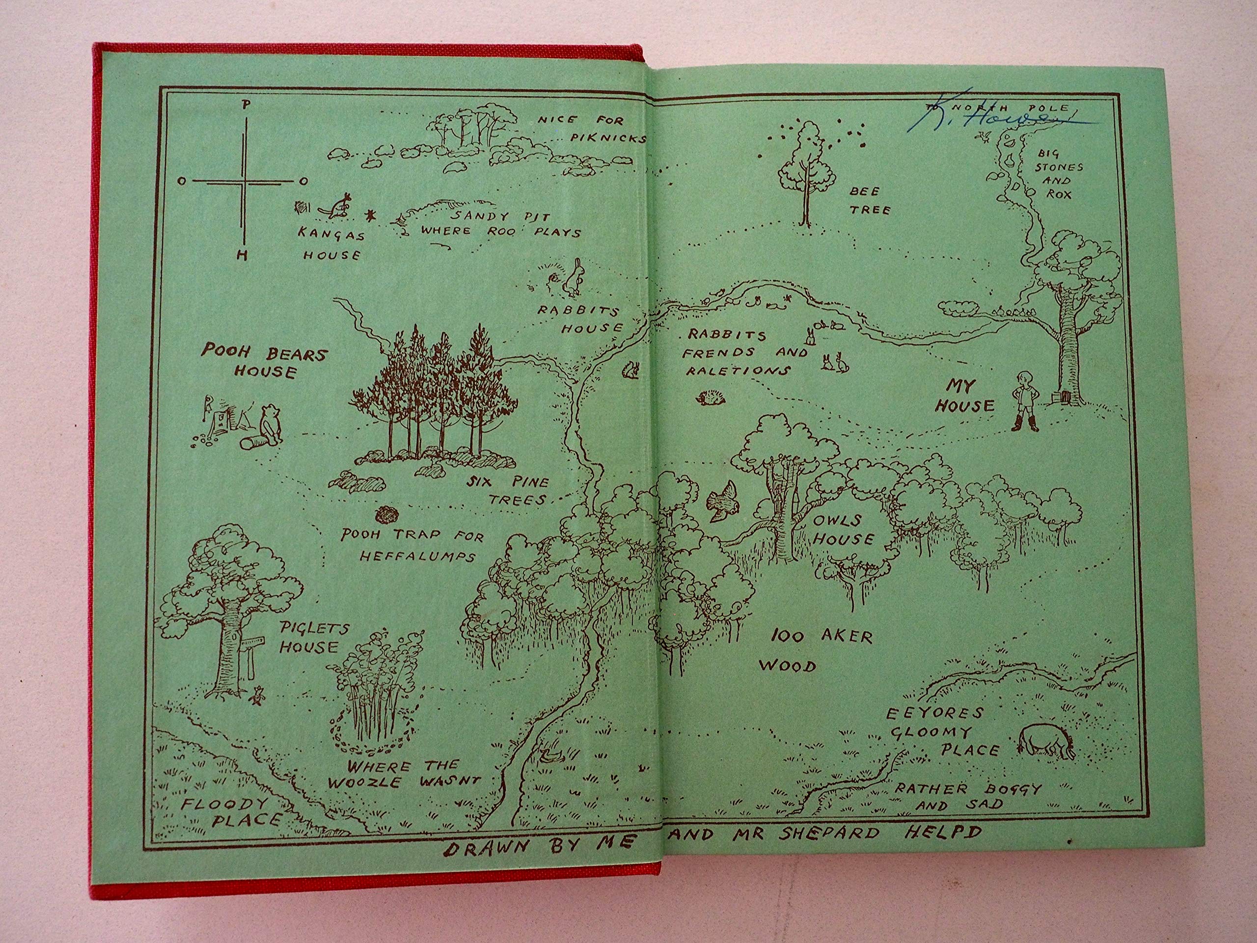 The World of Pooh. Containing Winnie-the-Pooh and The House at Pooh Corner. Illustrated by E. H. Shepard