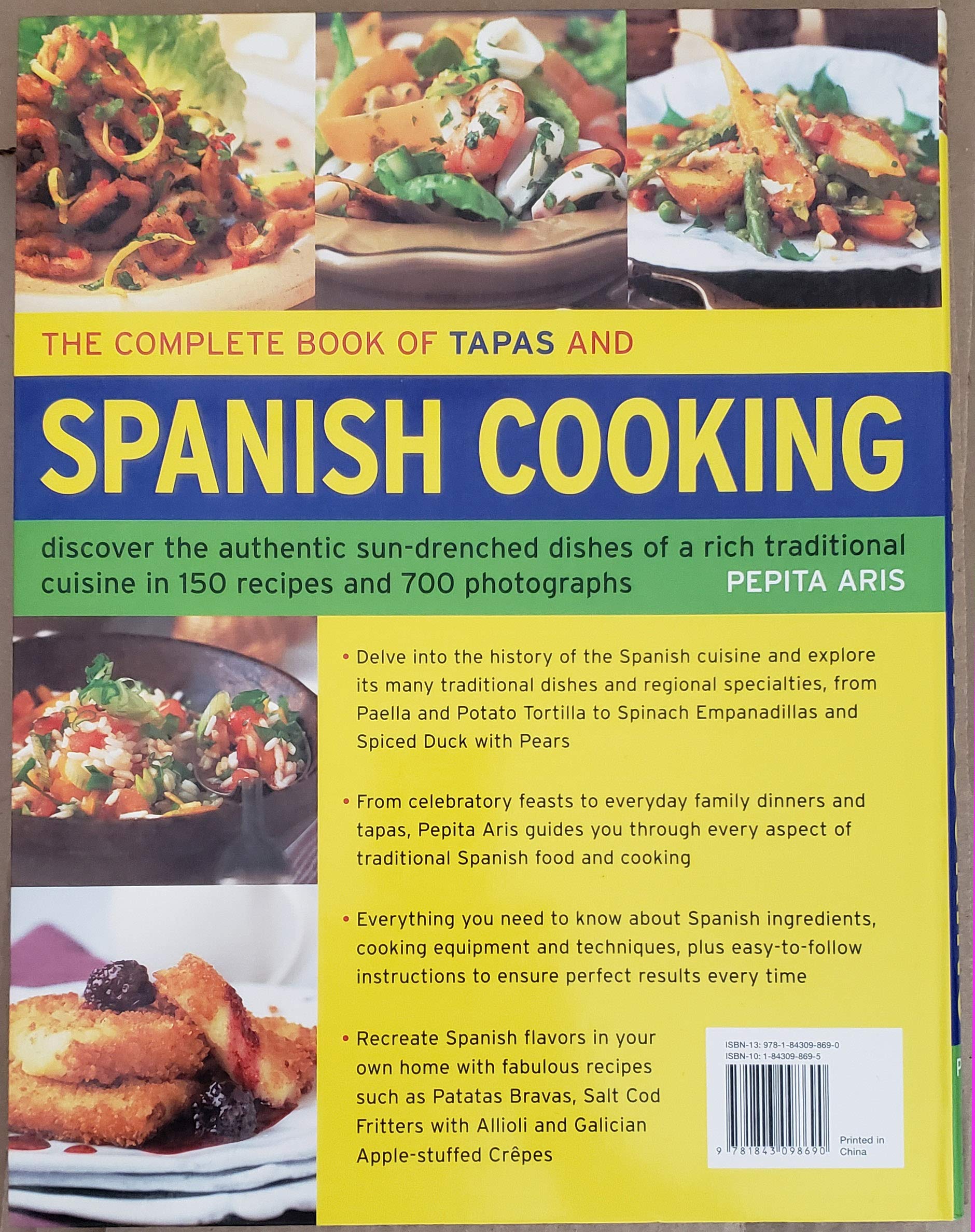 Spanish Over 150 Mounthwatering Step-By-Step Recipes used book depot