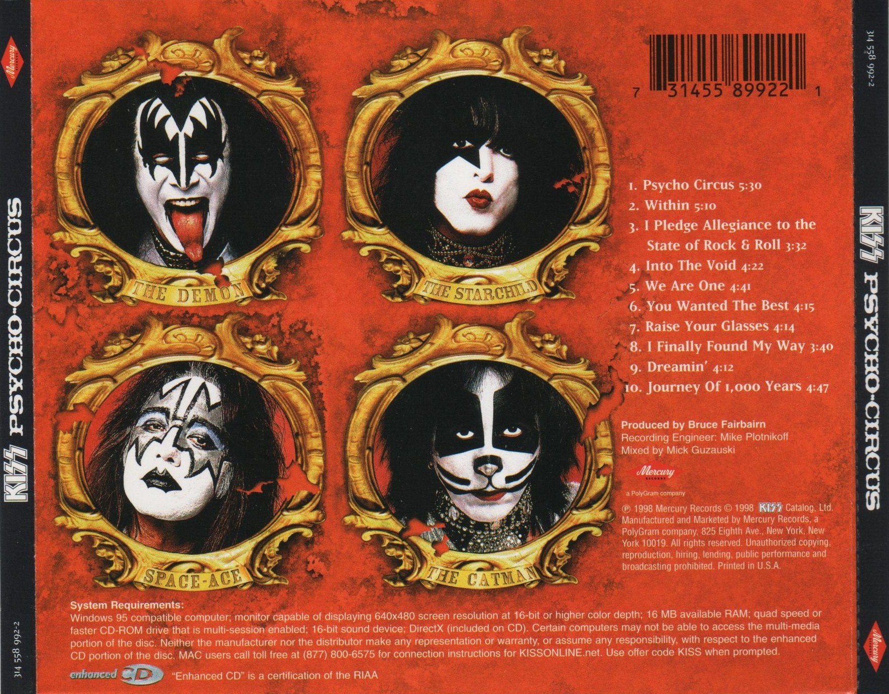 Psycho Circus (enhanced) used book depot