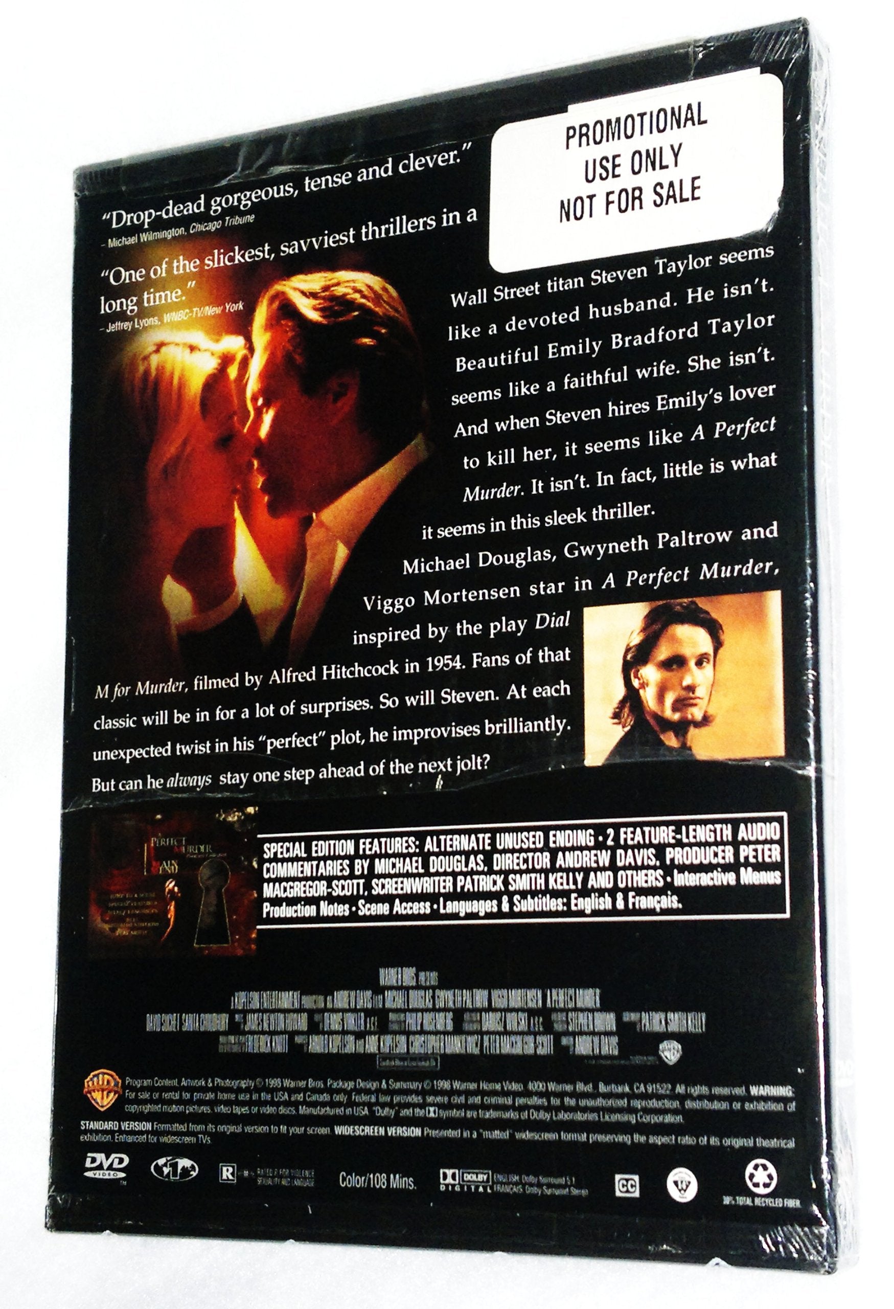 A Perfect Murder (Special Edition) used book depot