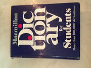 Macmillan Dictionary for Students used book depot