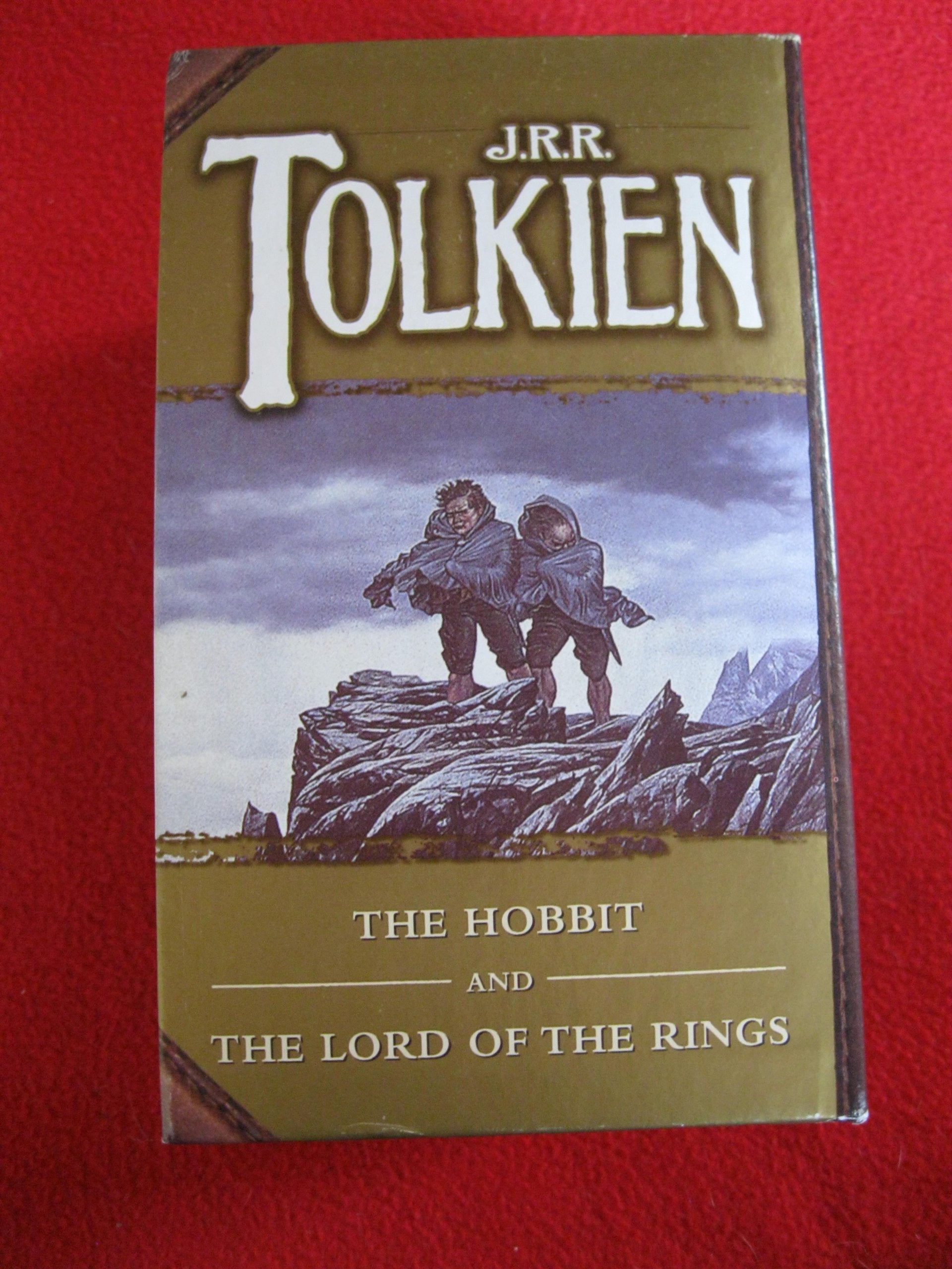 J.R.R. Tolkien Boxed Set (The Hobbit and The Lord of the Rings) used book depot