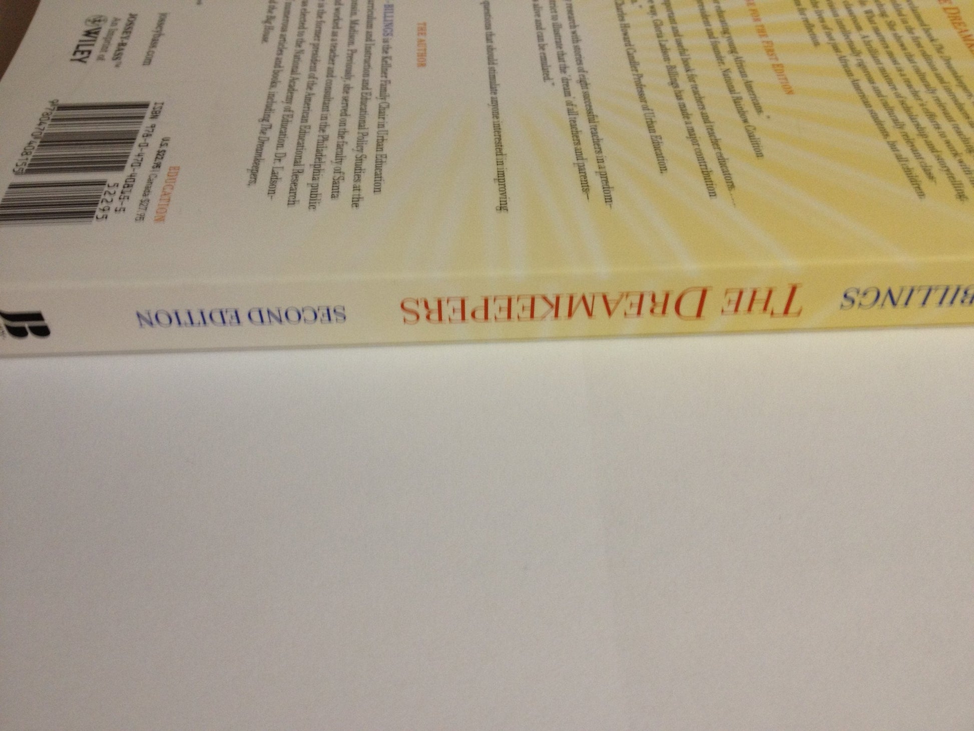 The Dreamkeepers: Successful Teachers of African American Children, 2nd Edition used book depot