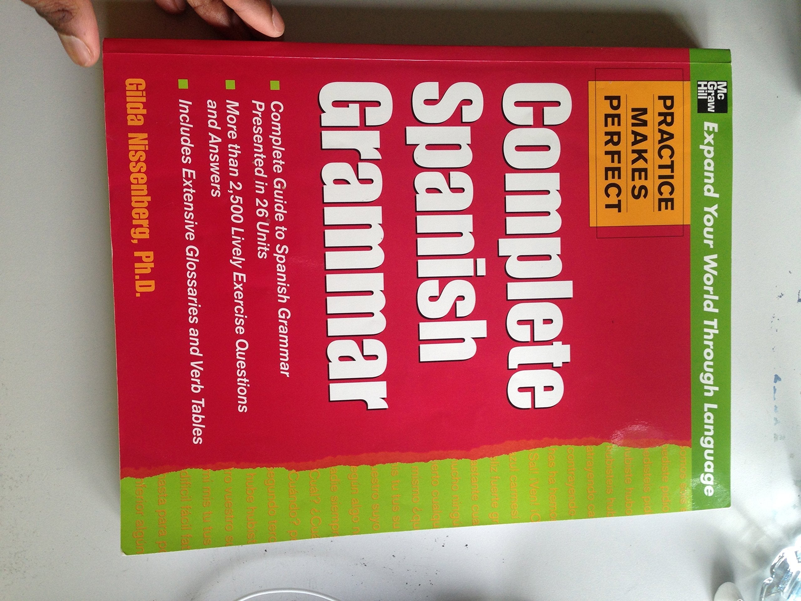 Practice Makes Perfect: Complete Spanish Grammar used book depot
