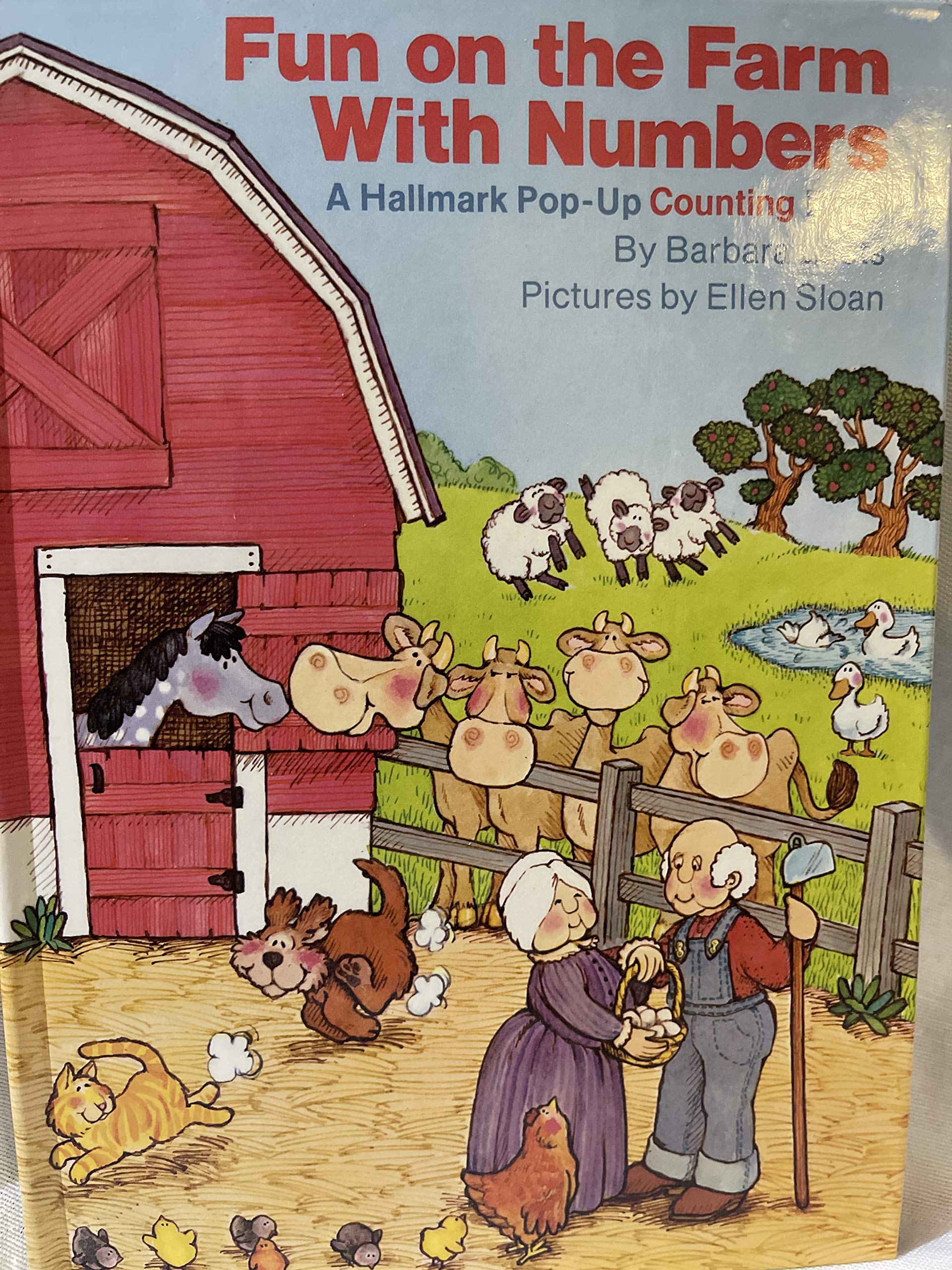 Fun on the Farm with Numbers: A Hallmark Pop-Up Counting Book used book depot