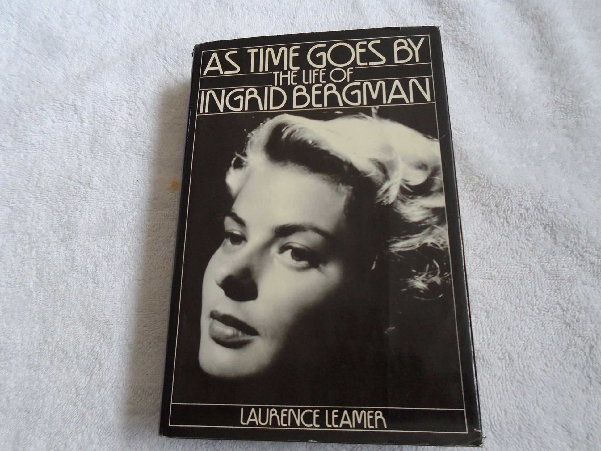 As Time Goes by: The Life of Ingrid Bergman used book depot