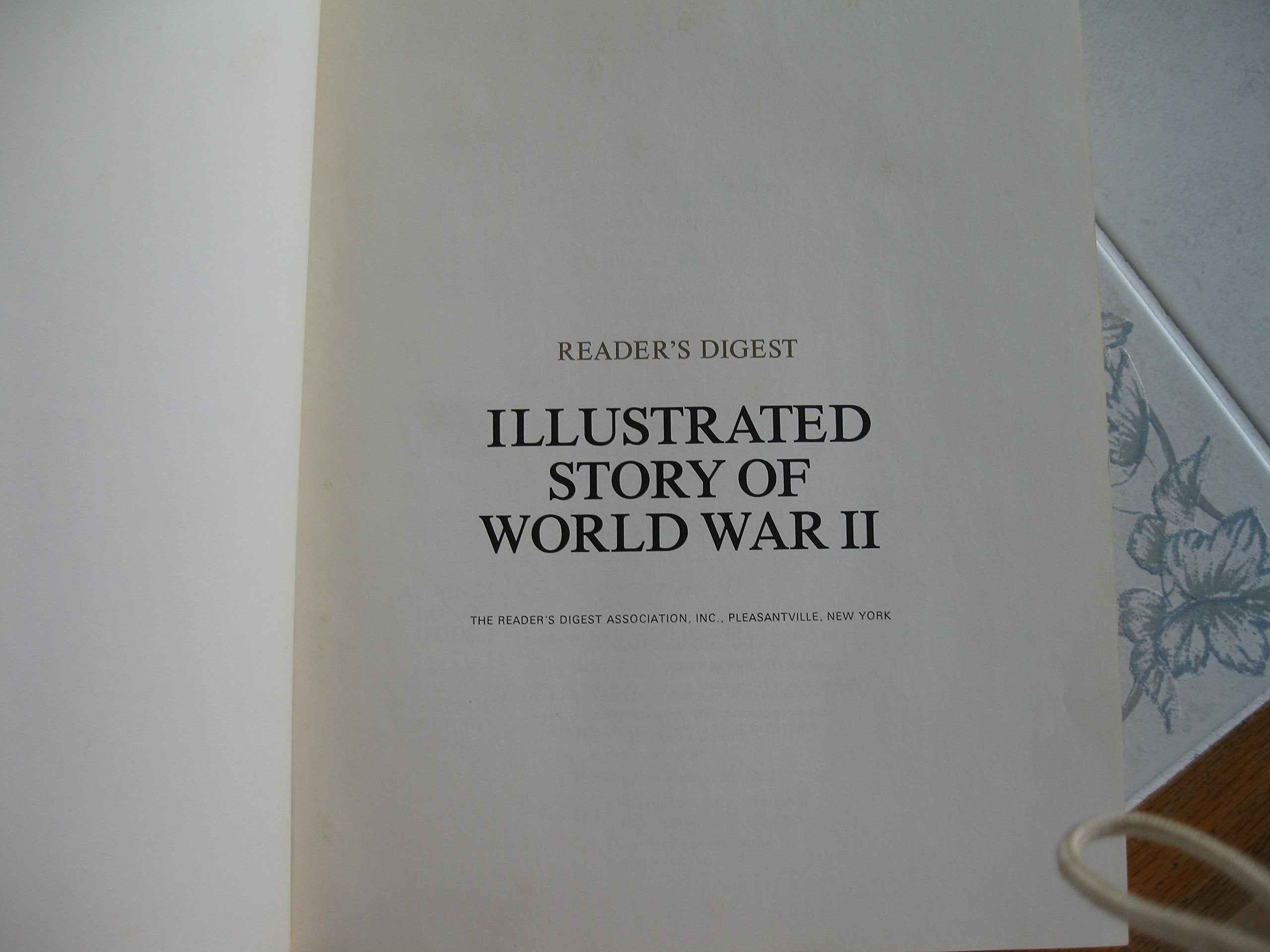 Illustrated Story of World War II used book depot