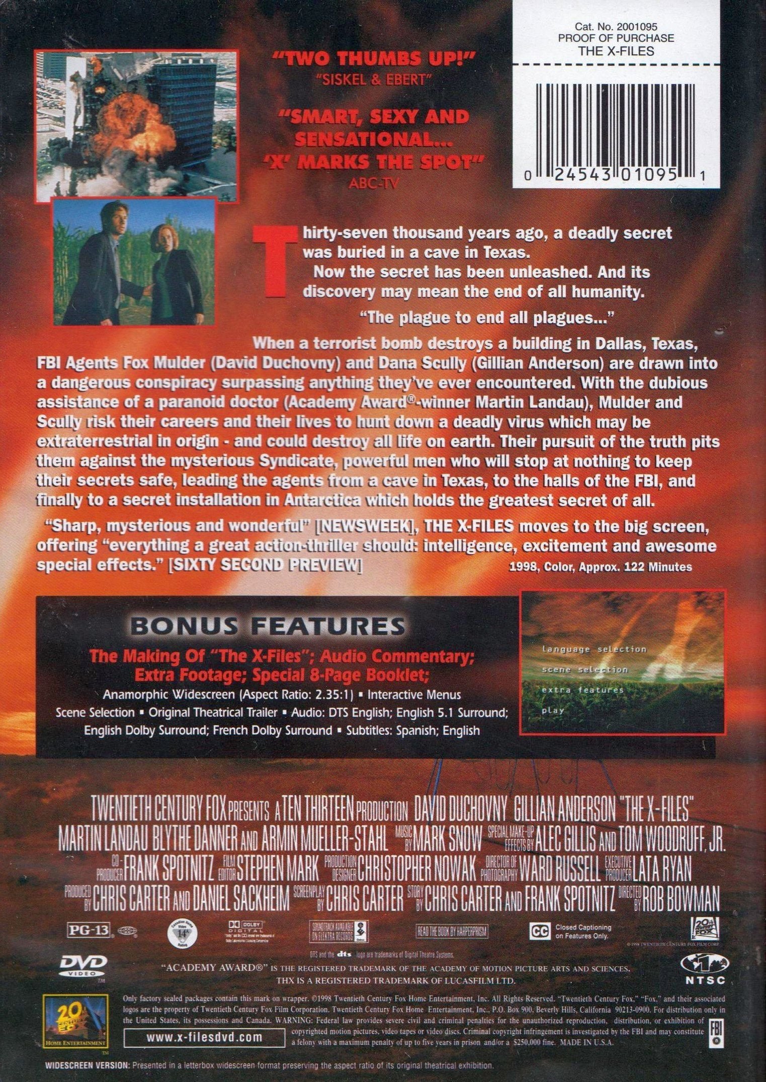 The X-Files: Fight the Future used book depot