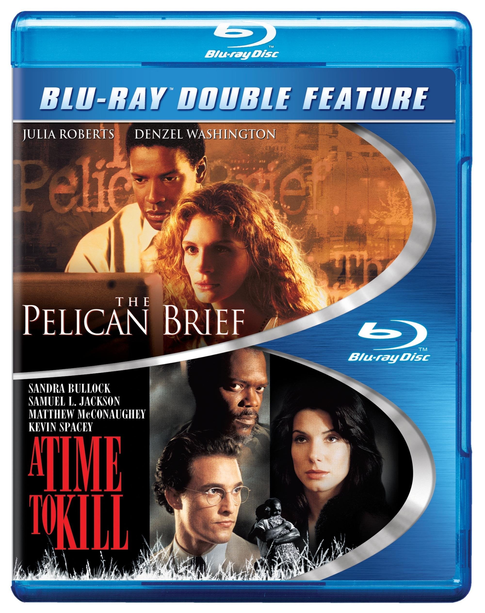Bd Double Pack Time To Kill + The Pelican Brief [Blu-ray] used book depot