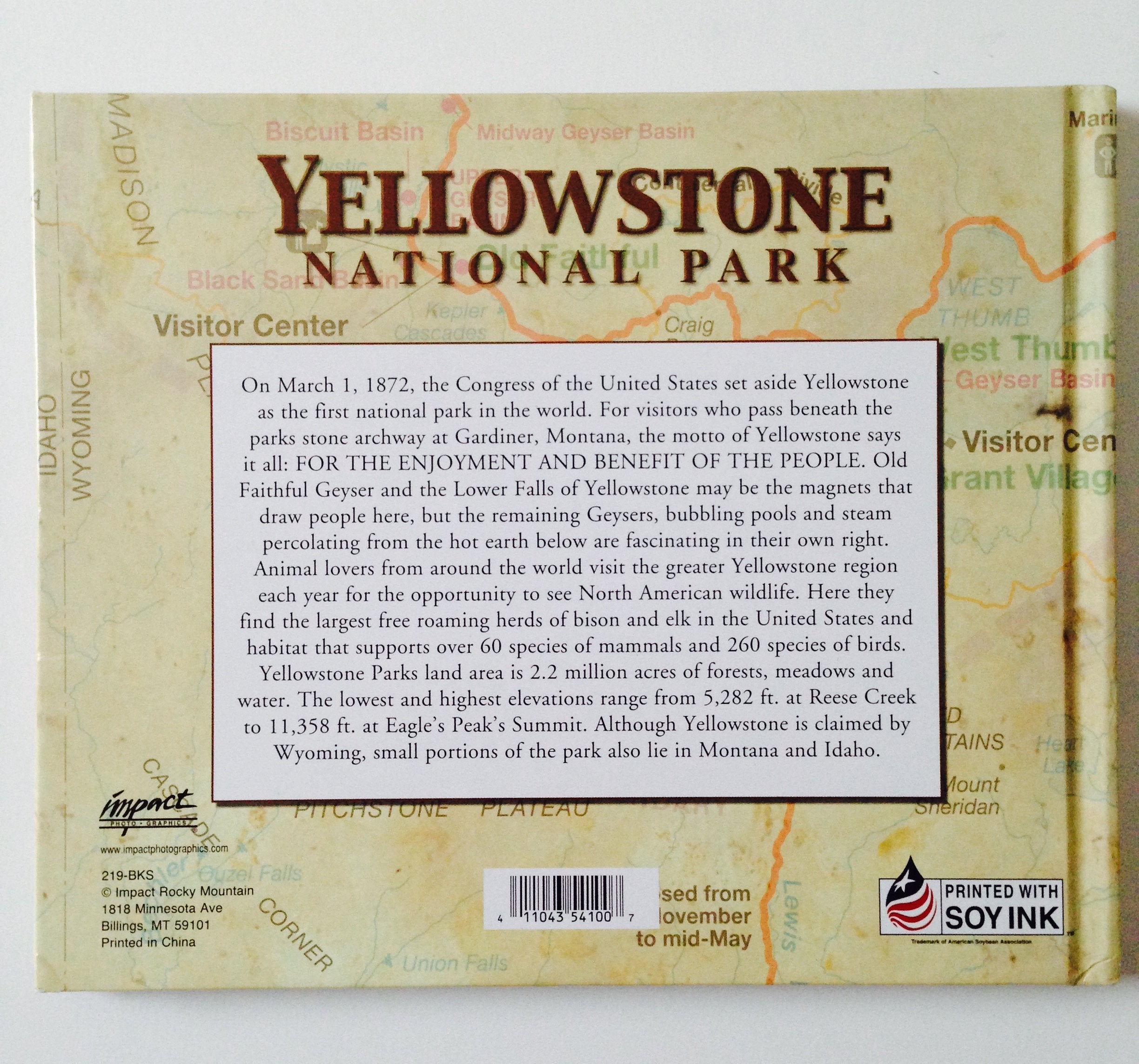 Yellowstone National Park: The World's First National Park