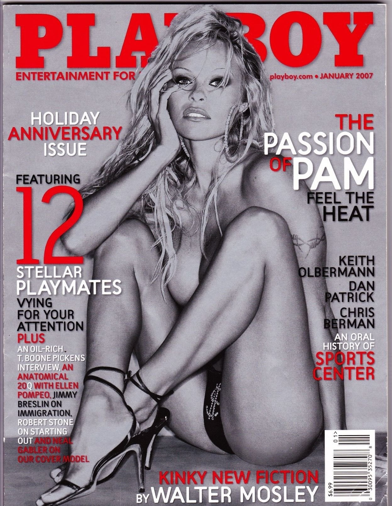 Playboy Magazine, January 2007 used book depot