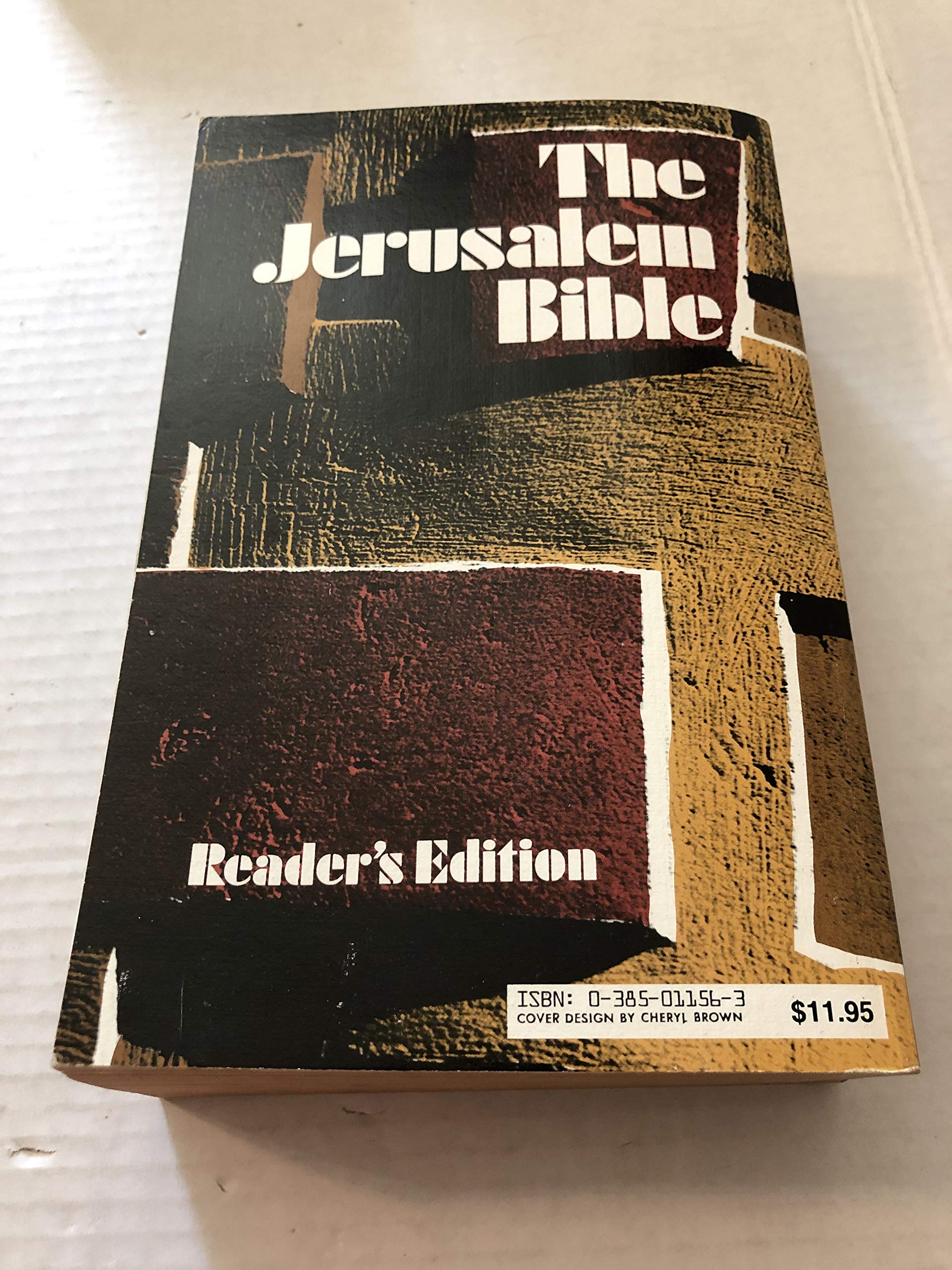 The Jerusalem Bible - Reader's Edition used book depot
