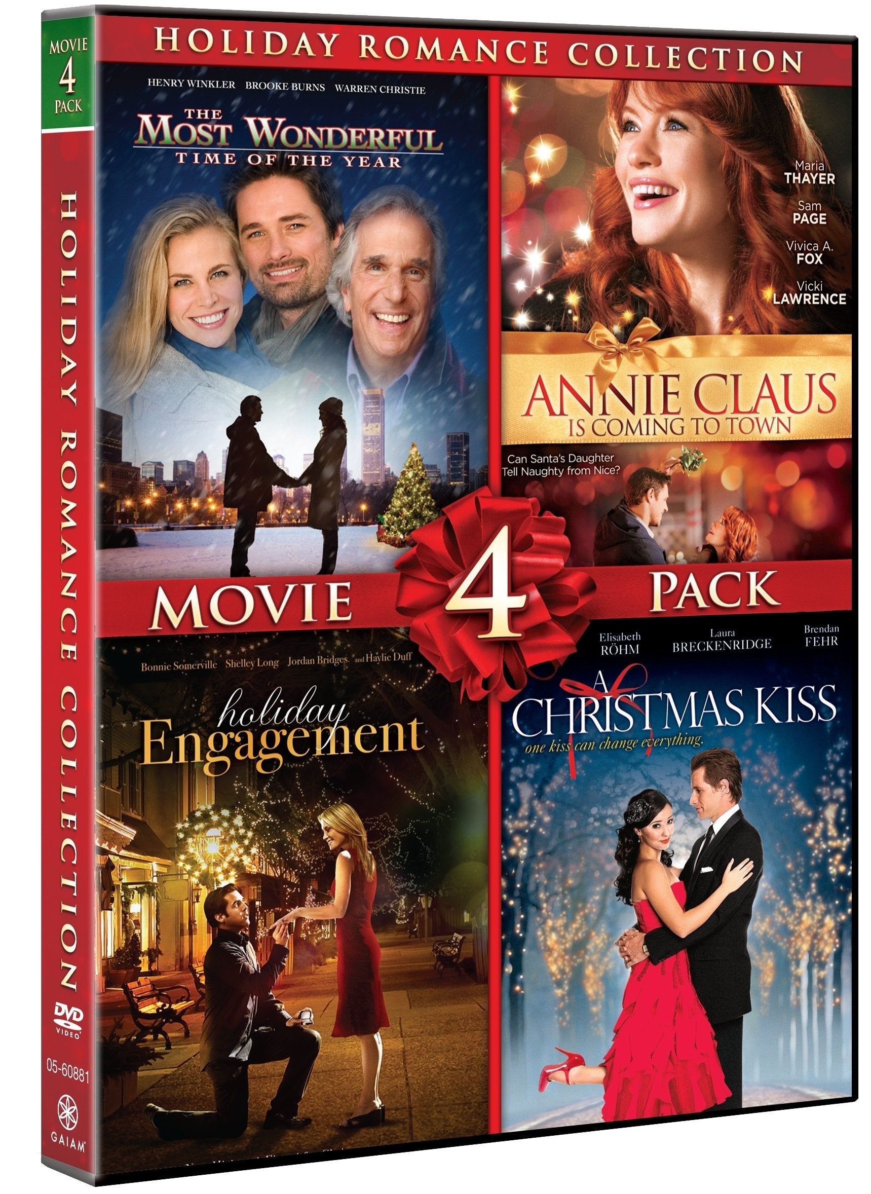 HOLIDAY ROMANCE COLLECTION - MOVIE 4 PACK DVD used book depot